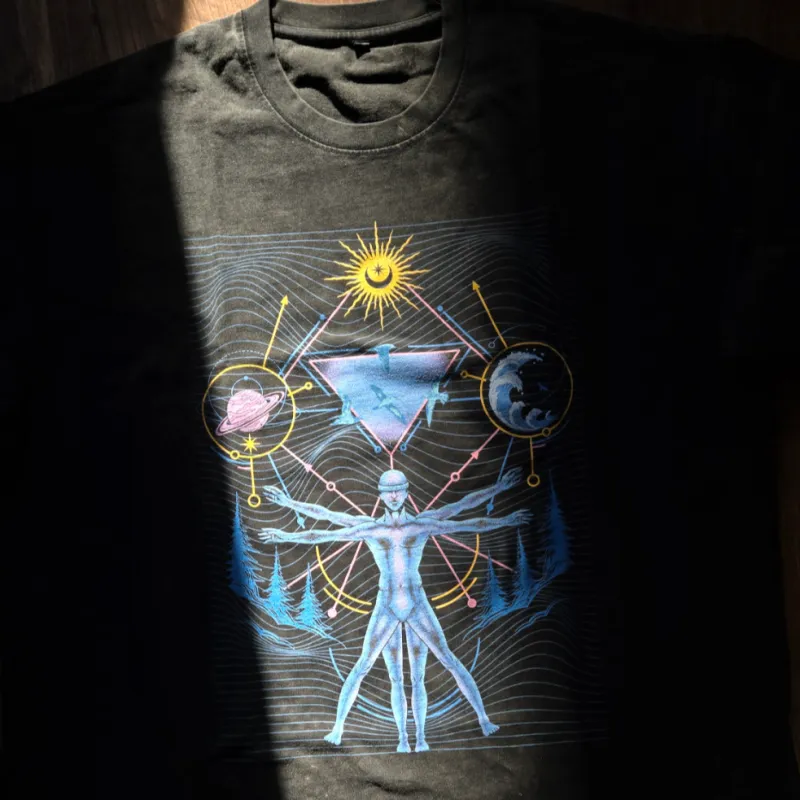 Interconnected - Fluffy Vintage Heavyweight T-Shirt sold by Phantasmagorical