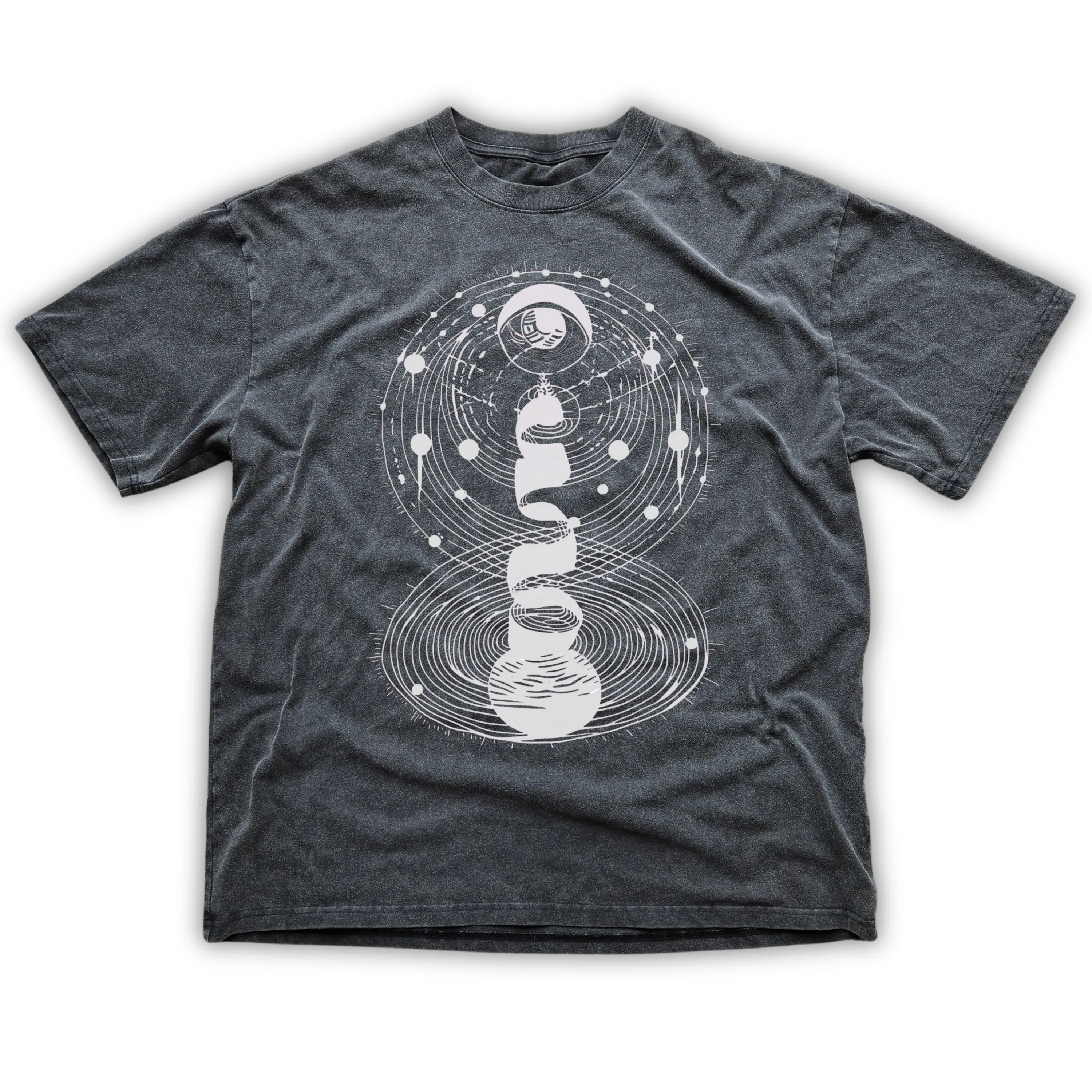 Cosmic Connection - Fluffy Vintage Heavyweight T-Shirt sold by Phantasmagorical