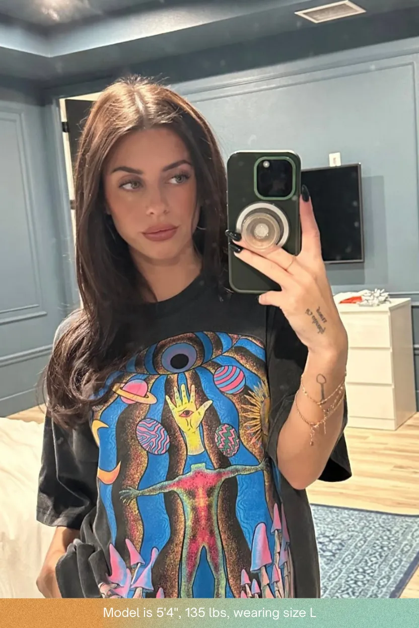 Self Actualized - Fluffy Vintage Heavyweight T-Shirt sold by Phantasmagorical product image thumbnail 3