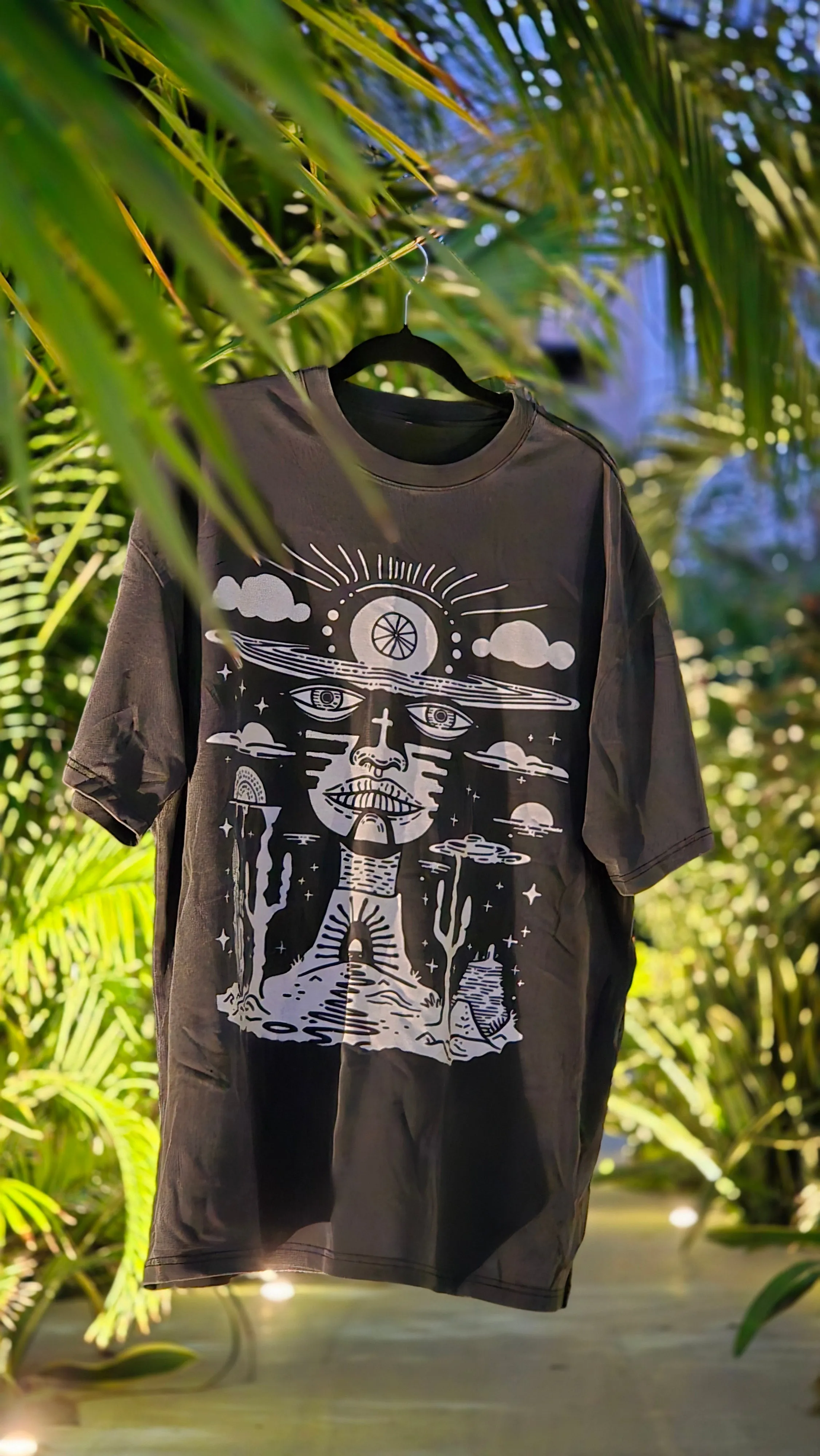 Deserted Visions - Fluffy Vintage Heavyweight T-Shirt sold by Phantasmagorical product image thumbnail 3