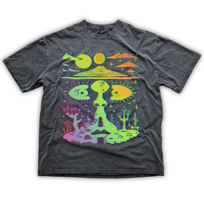 Celestial Drifter - Fluffy Vintage Heavyweight T-Shirt sold by Phantasmagorical