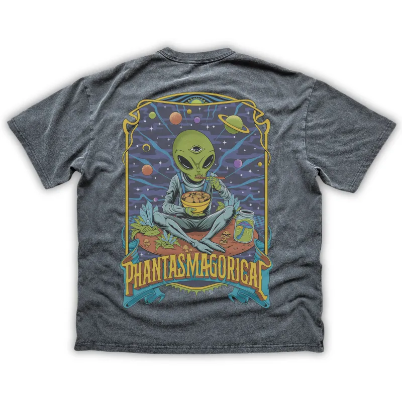 U-F-Pho - Fluffy Vintage Heavyweight T-Shirt sold by Phantasmagorical