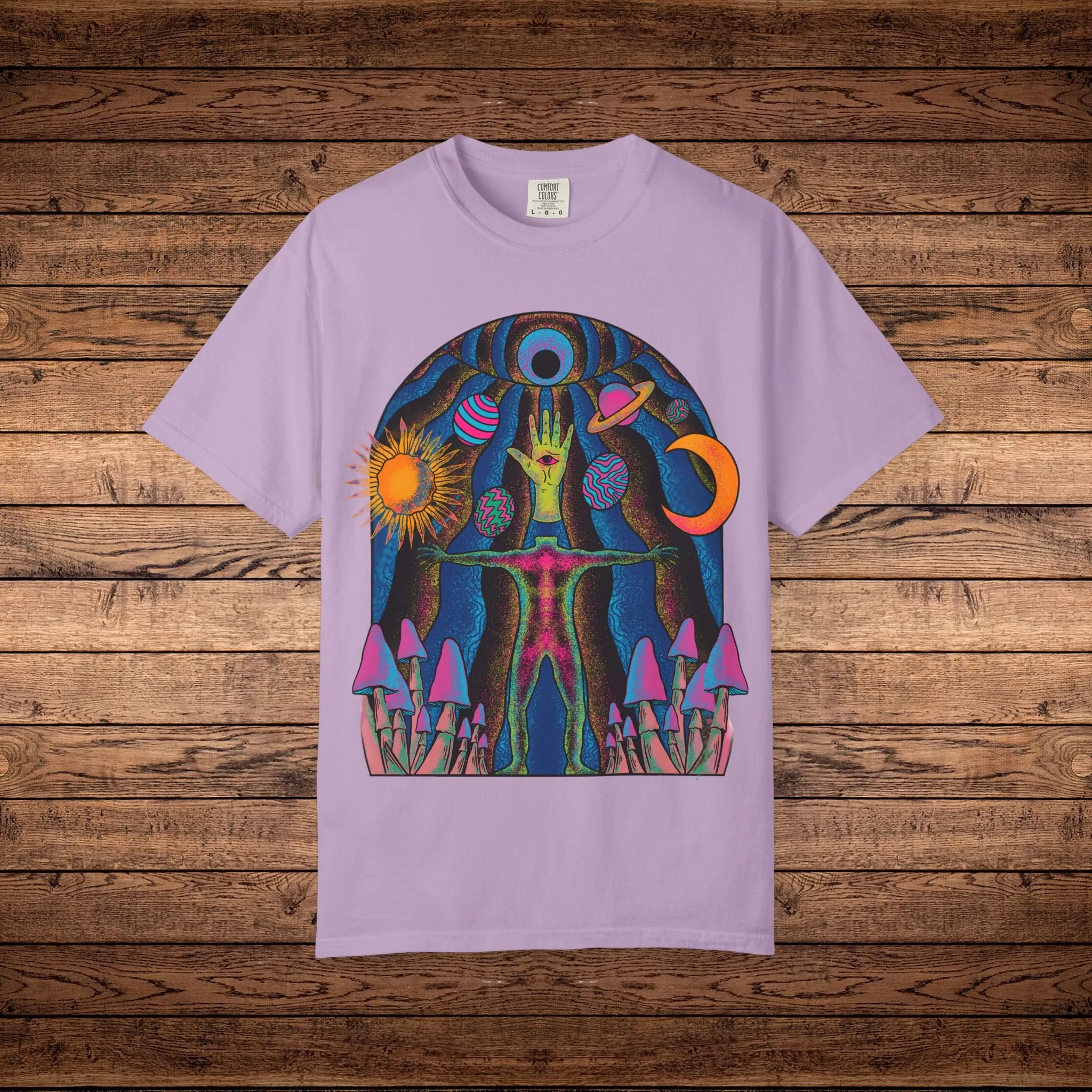 Self Actualized - Unisex Garment-Dyed T-shirt sold by Phantasmagorical product image thumbnail 5