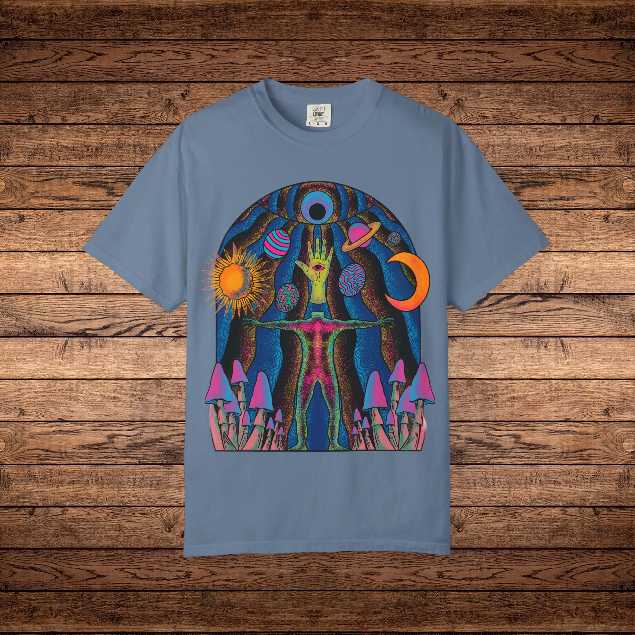 Self Actualized - Unisex Garment-Dyed T-shirt sold by Phantasmagorical product image thumbnail 4