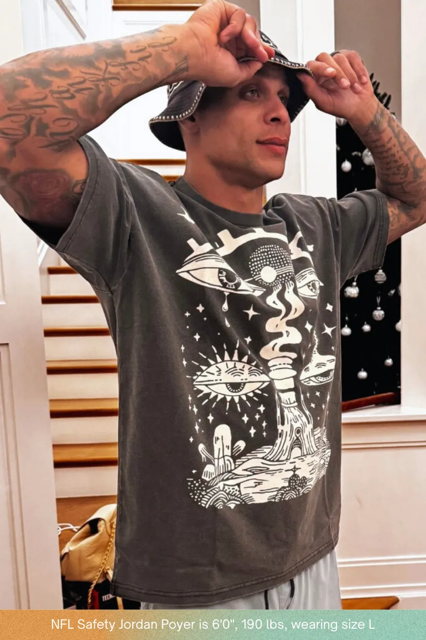 Paradoxical Perspective - Fluffy Vintage Heavyweight T-Shirt sold by Phantasmagorical product image thumbnail 3