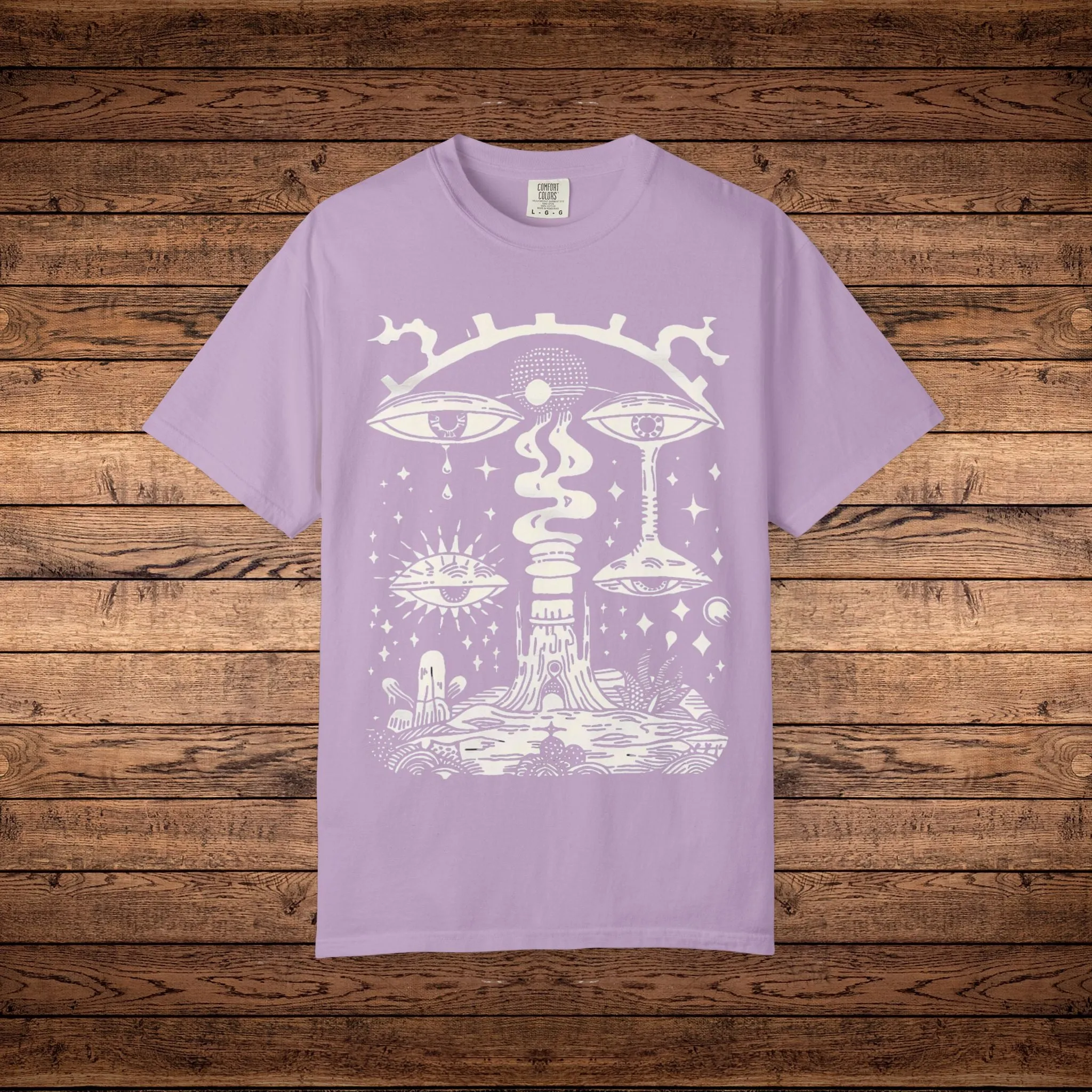 Paradoxical Perspective - Unisex Garment-Dyed T-shirt sold by Phantasmagorical product image thumbnail 5