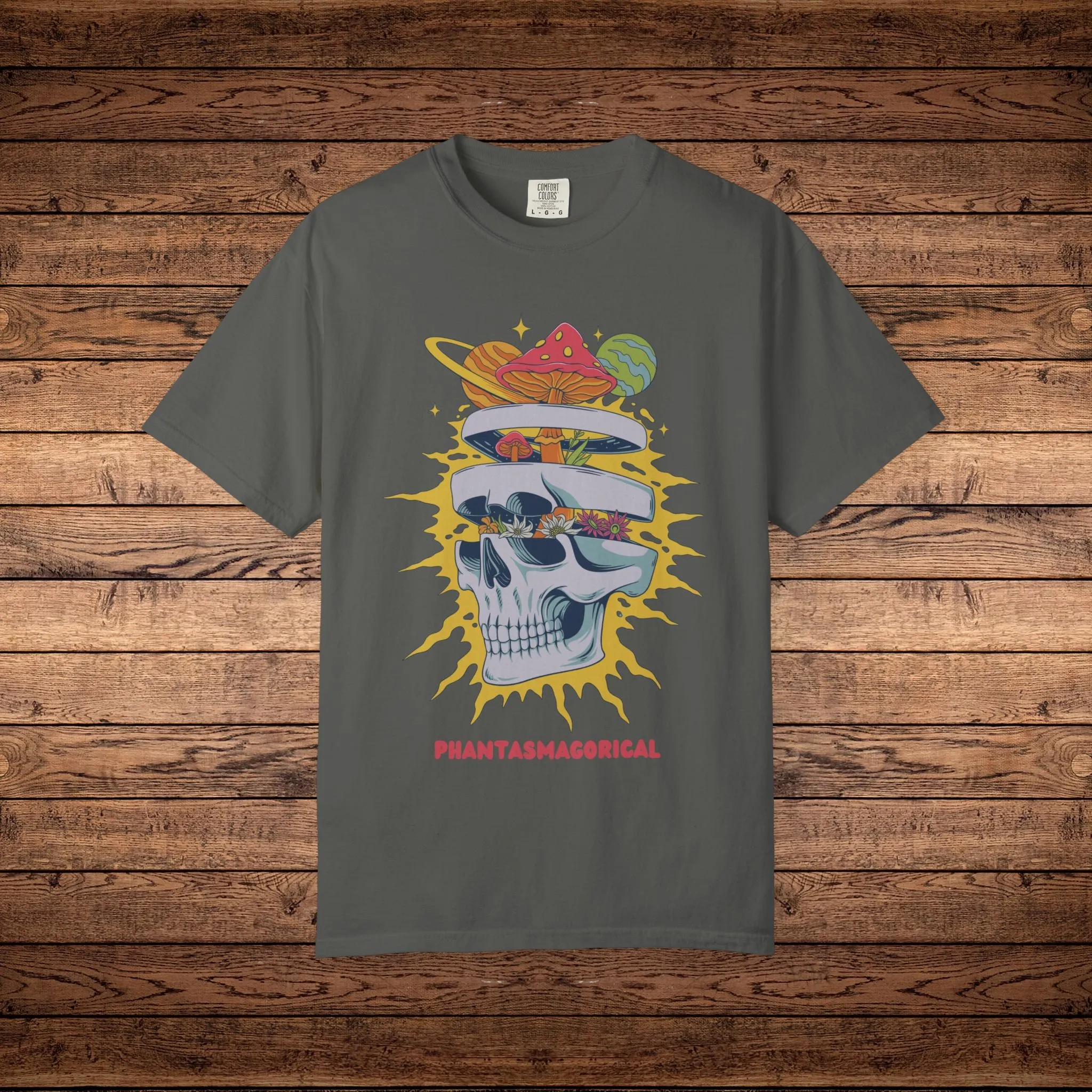 Expand Your Mind - Unisex Garment-Dyed T-shirt sold by Phantasmagorical product image thumbnail 2