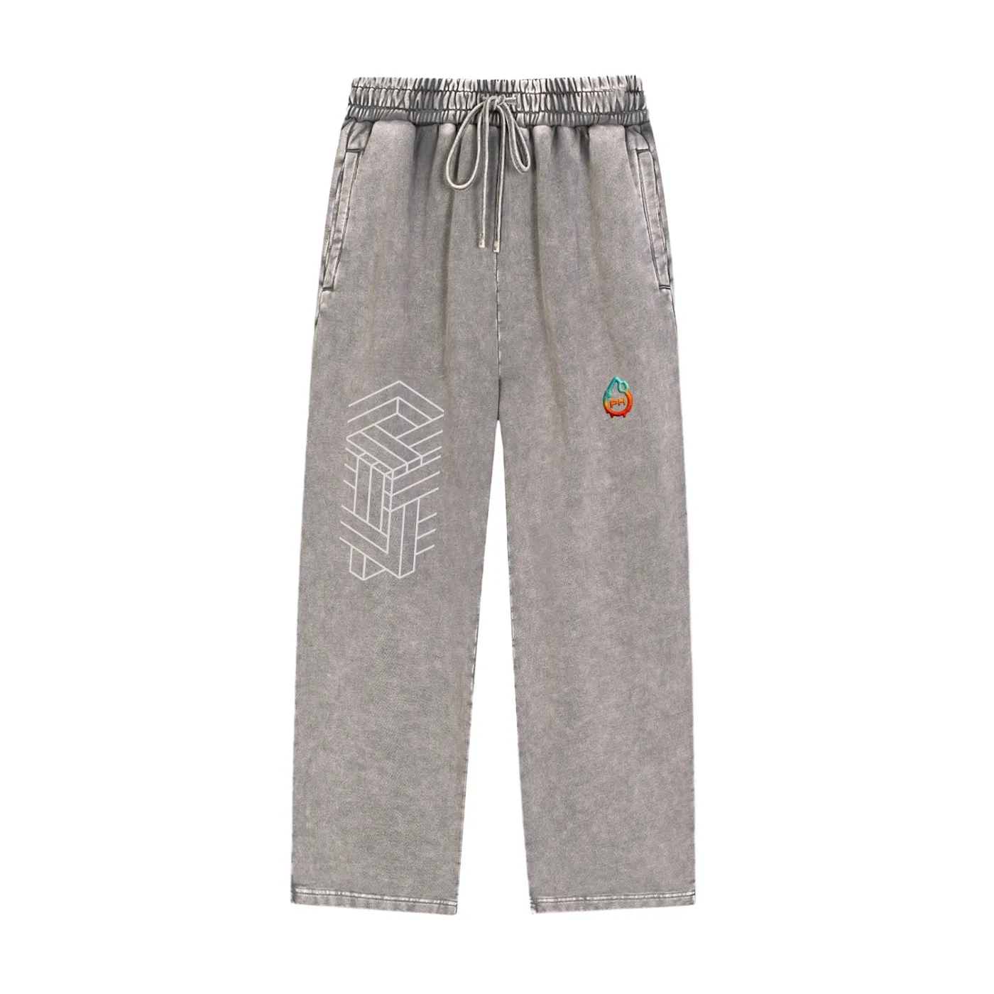 Paradigm – Snow Washed Baggy Heavyweight Sweatpants sold by Phantasmagorical product image thumbnail 5