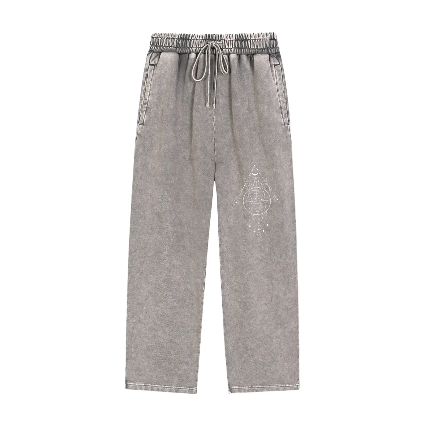 Merkaba Cipher — Snow Wash Heavyweight Baggy Sweatpants sold by Phantasmagorical product image thumbnail 3