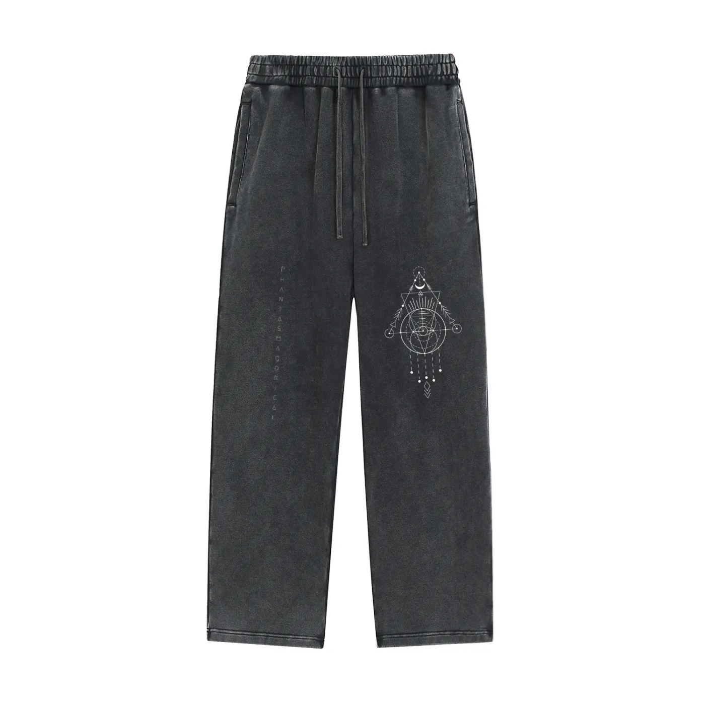 Merkaba Cipher — Snow Wash Heavyweight Baggy Sweatpants sold by Phantasmagorical product image thumbnail 2