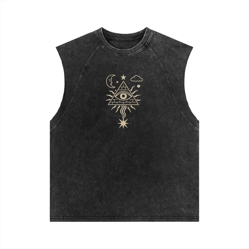 Mystic Signal - Snow Washed Tank Top (NEW) sold by Phantasmagorical