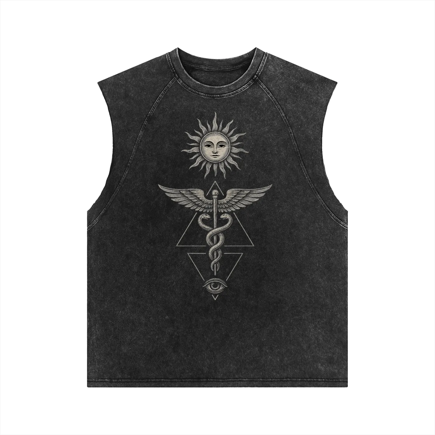Inner Alchemy - Snow Washed Tank Top (NEW) sold by Phantasmagorical