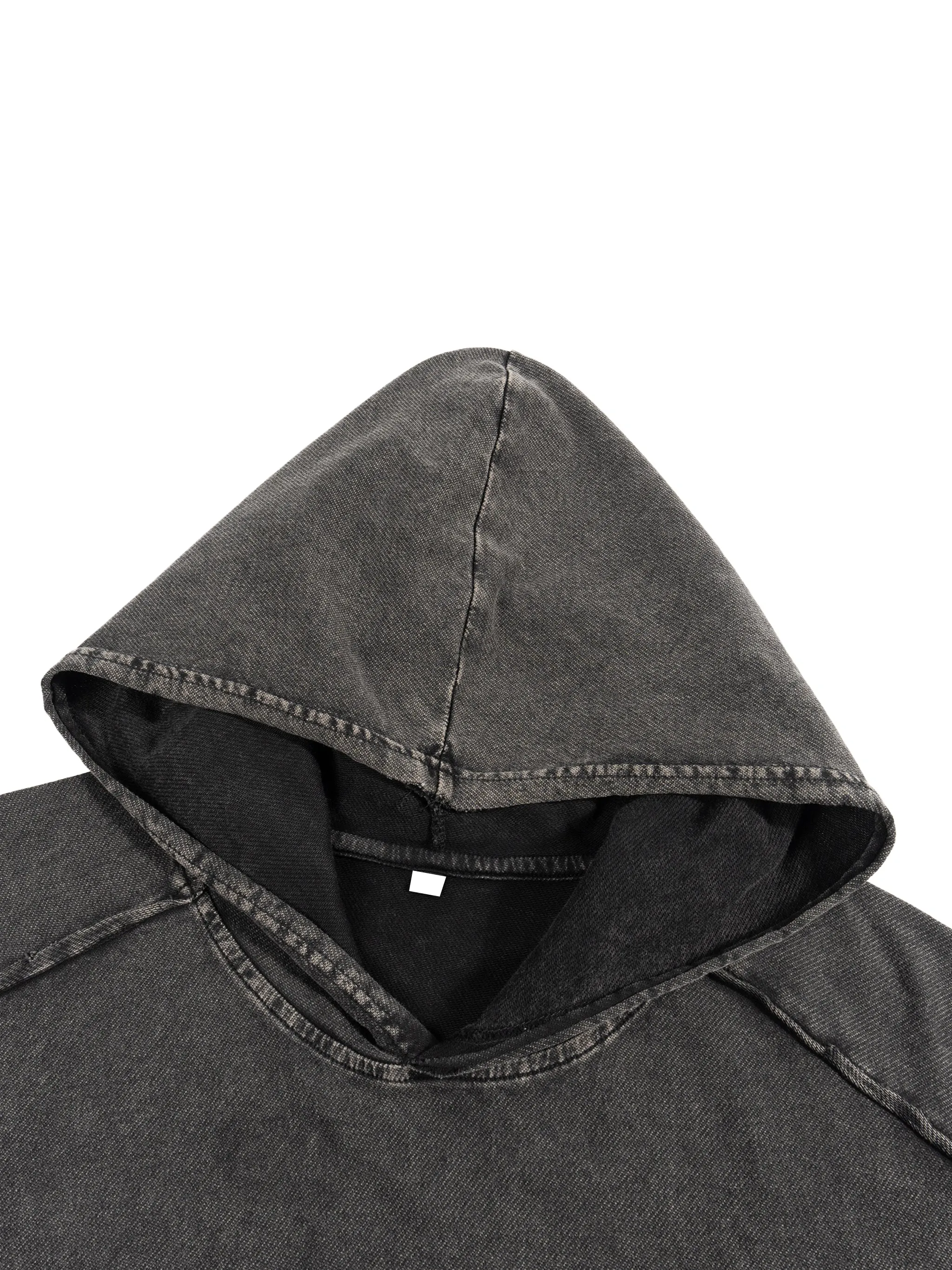 Existential - Snow Washed Boxy Hooded Tank Top sold by Phantasmagorical product image thumbnail 3