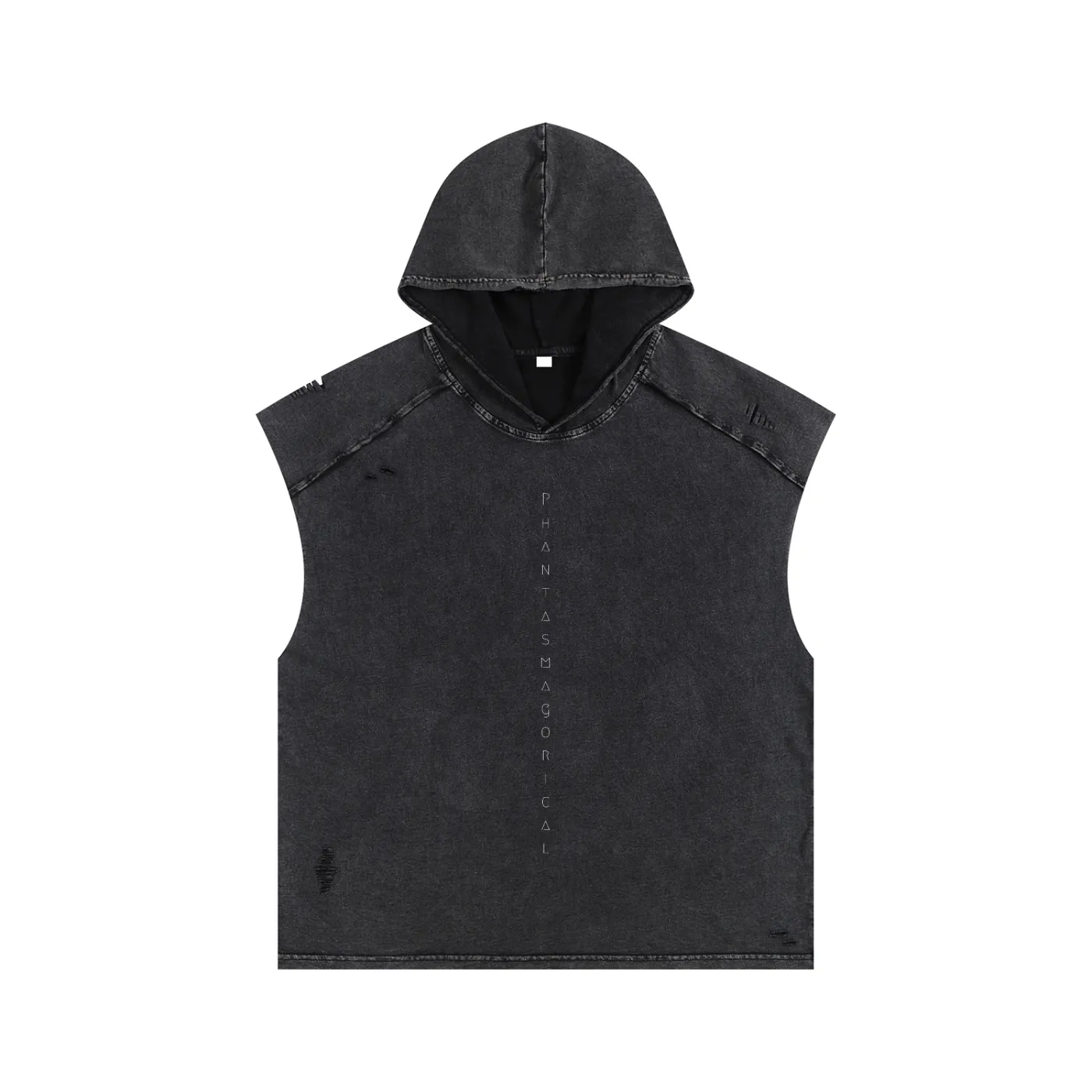 Spirit Animal - Snow Washed Boxy Hooded Tank Top (NEW) sold by Phantasmagorical product image thumbnail 4