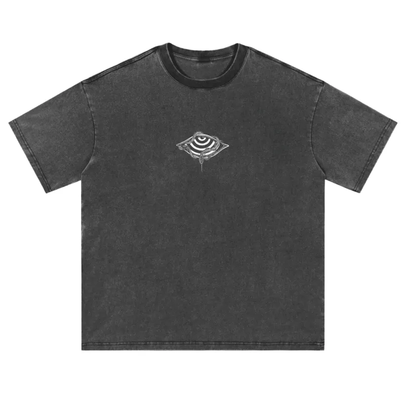 Embrace The Chaos - Fluffy Vintage Washed  T-Shirt - 250 GSM (Special Edition) sold by Phantasmagorical