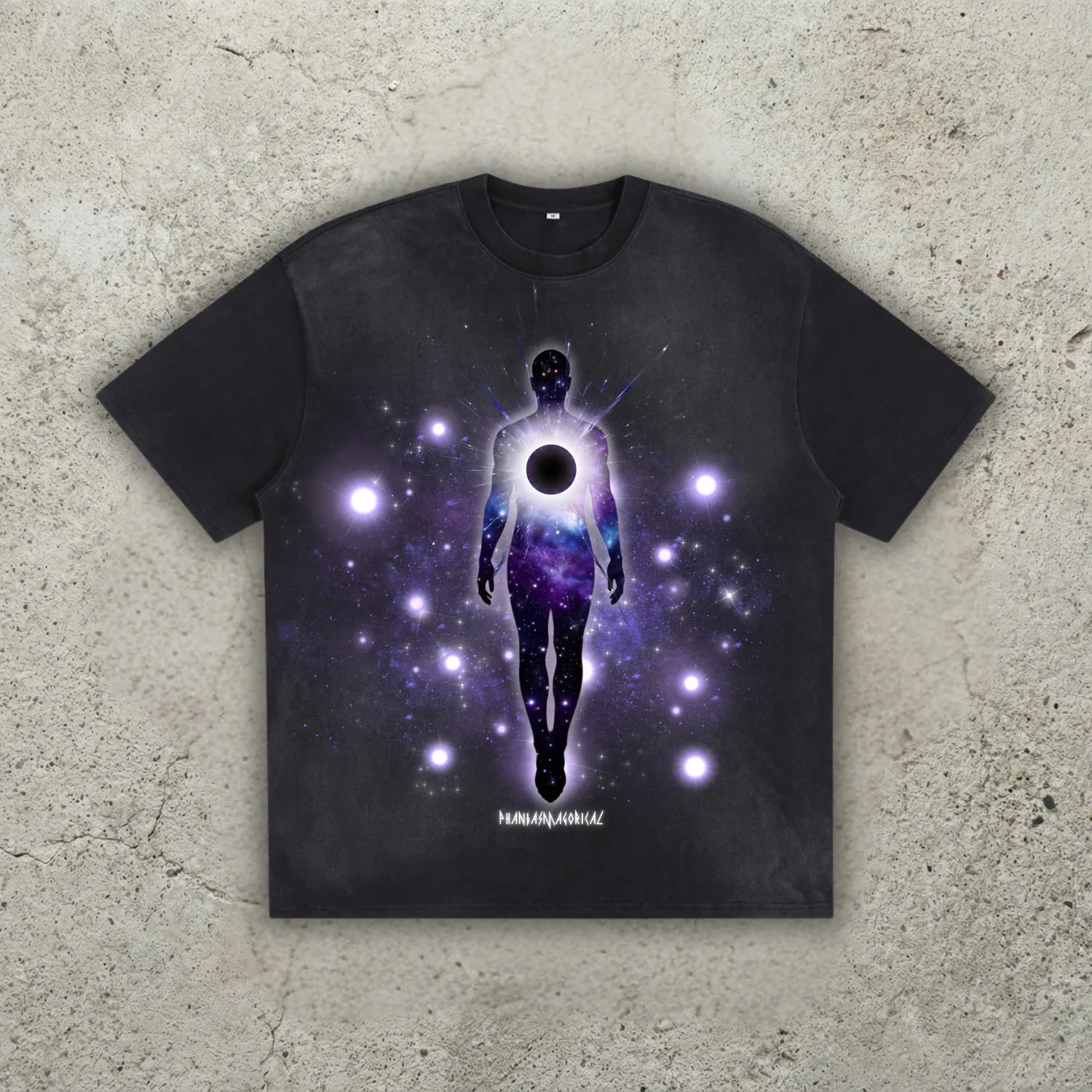 Void Eclipse - Unisex Sunfaded Loose Fit T-Shirt (NEW) š sold by Phantasmagorical