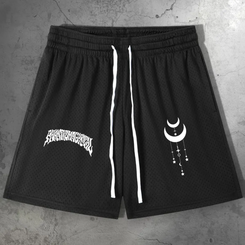 Phantasm - Mesh Drawstring Shorts (NEW) made by Phantasmagorical