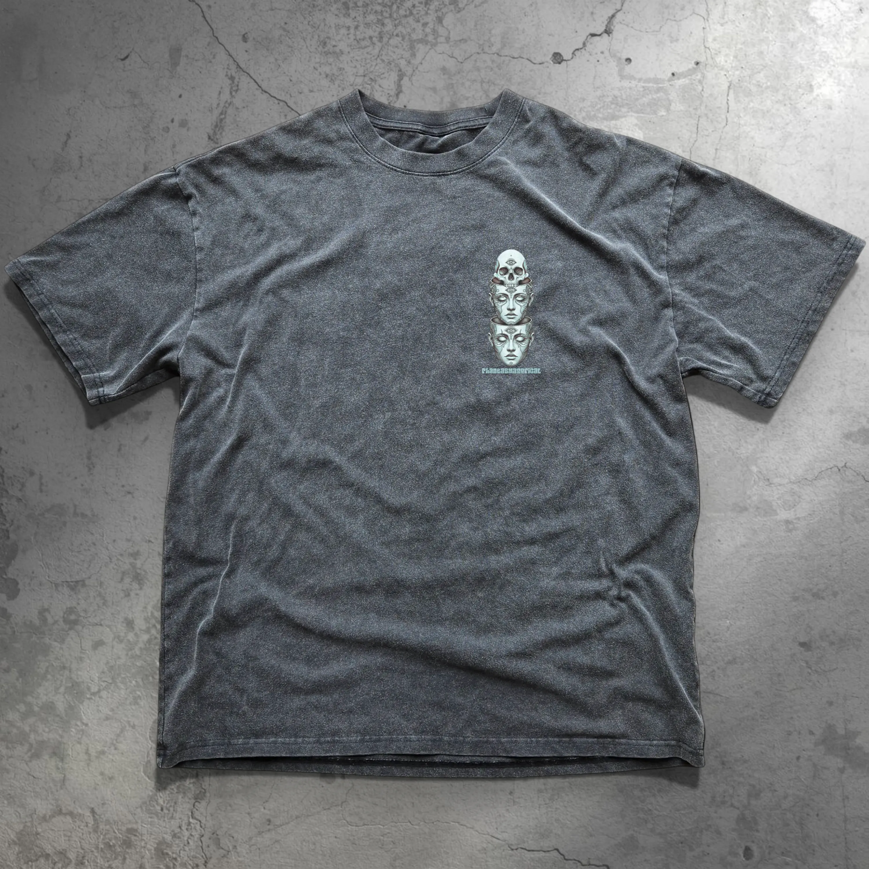Metamorphosis (Back design) - Fluffy Vintage Washed T-Shirt - 250 GSM (NEW) sold by Phantasmagorical product image thumbnail 2