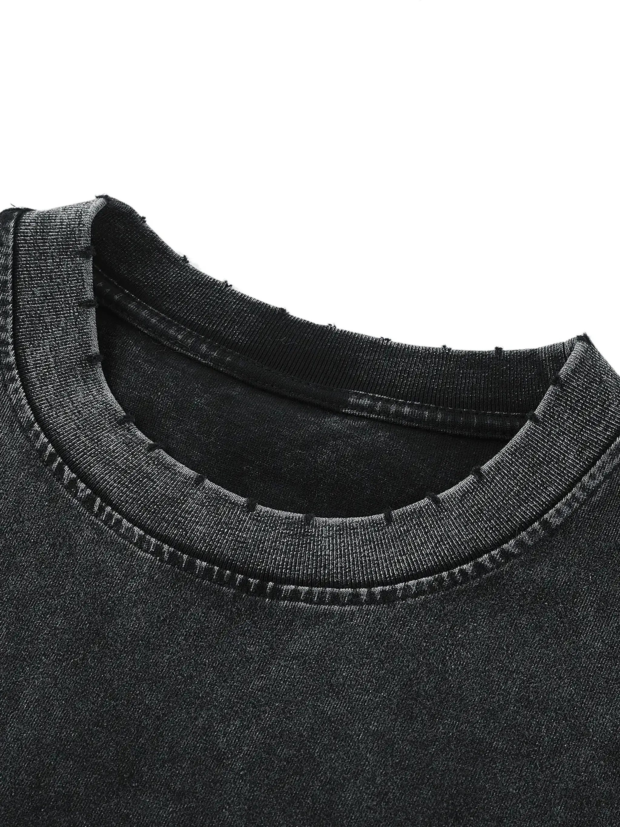 Luminate - Snow Washed Frayed Hem Tank Top sold by Phantasmagorical product image thumbnail 4