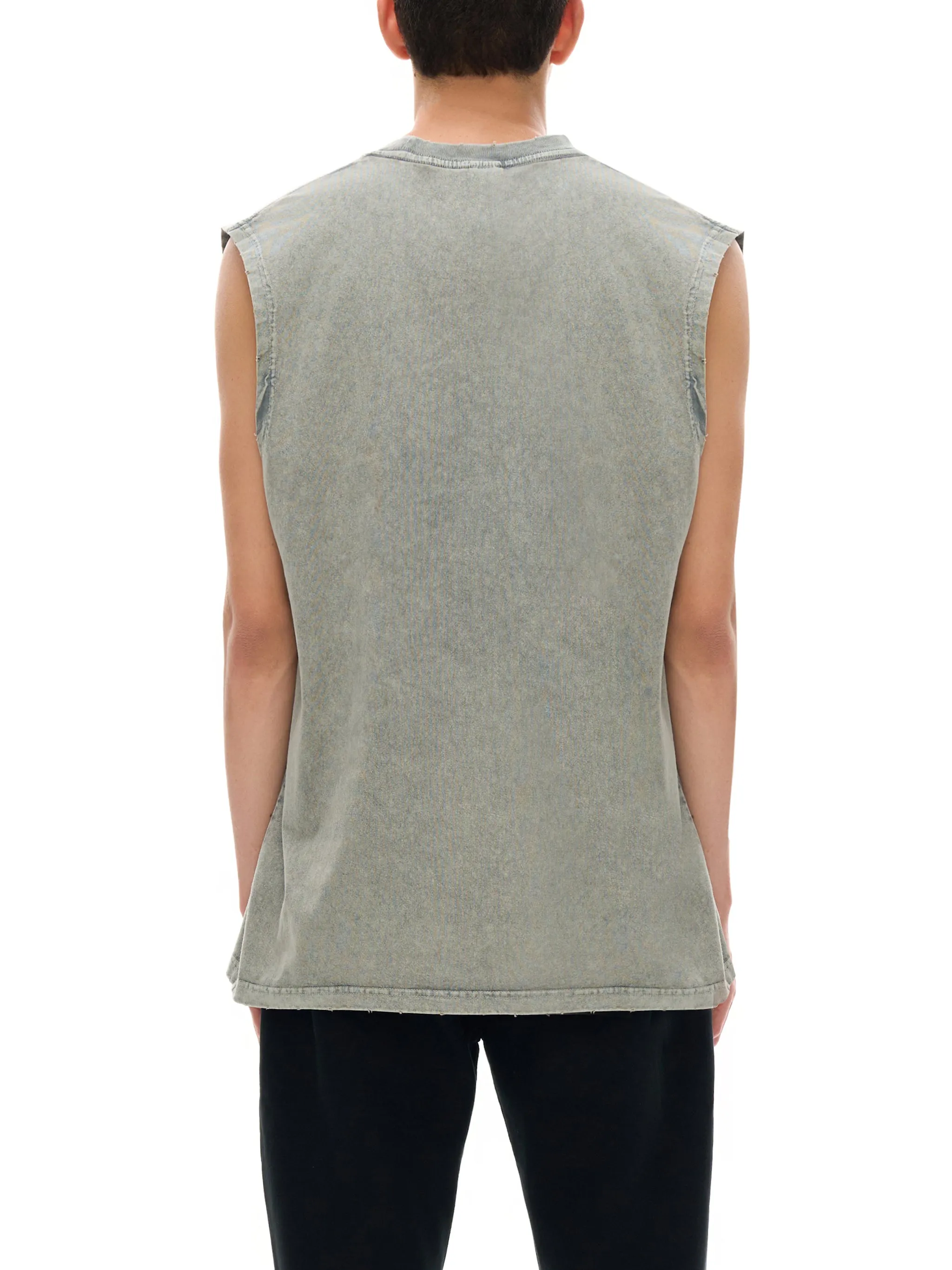 Inner Alchemy - Snow Washed Frayed Hem Tank Top sold by Phantasmagorical product image thumbnail 4