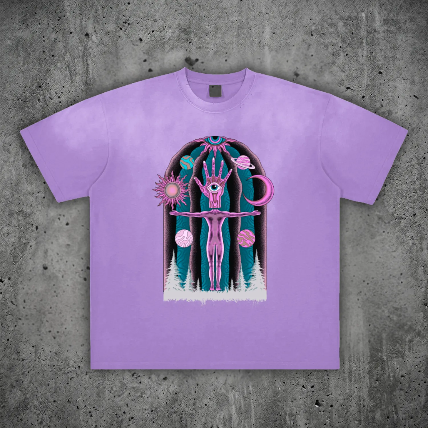Dissolution of Ego - Vintage Washed Frayed T-Shirt (NEW) sold by Phantasmagorical product image thumbnail 4