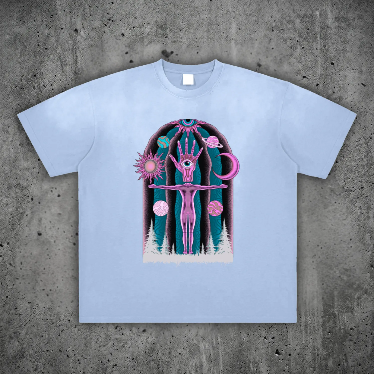 Dissolution of Ego - Vintage Washed Frayed T-Shirt (NEW) sold by Phantasmagorical product image thumbnail 5