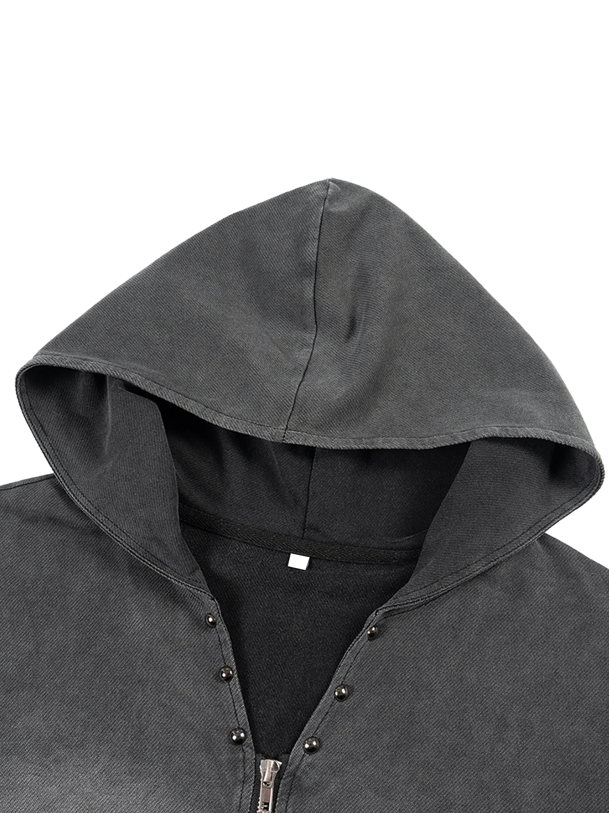 DMT.exe - Vintage Washed Zip-Up Hooded Tank Top (NEW) sold by Phantasmagorical product image thumbnail 3