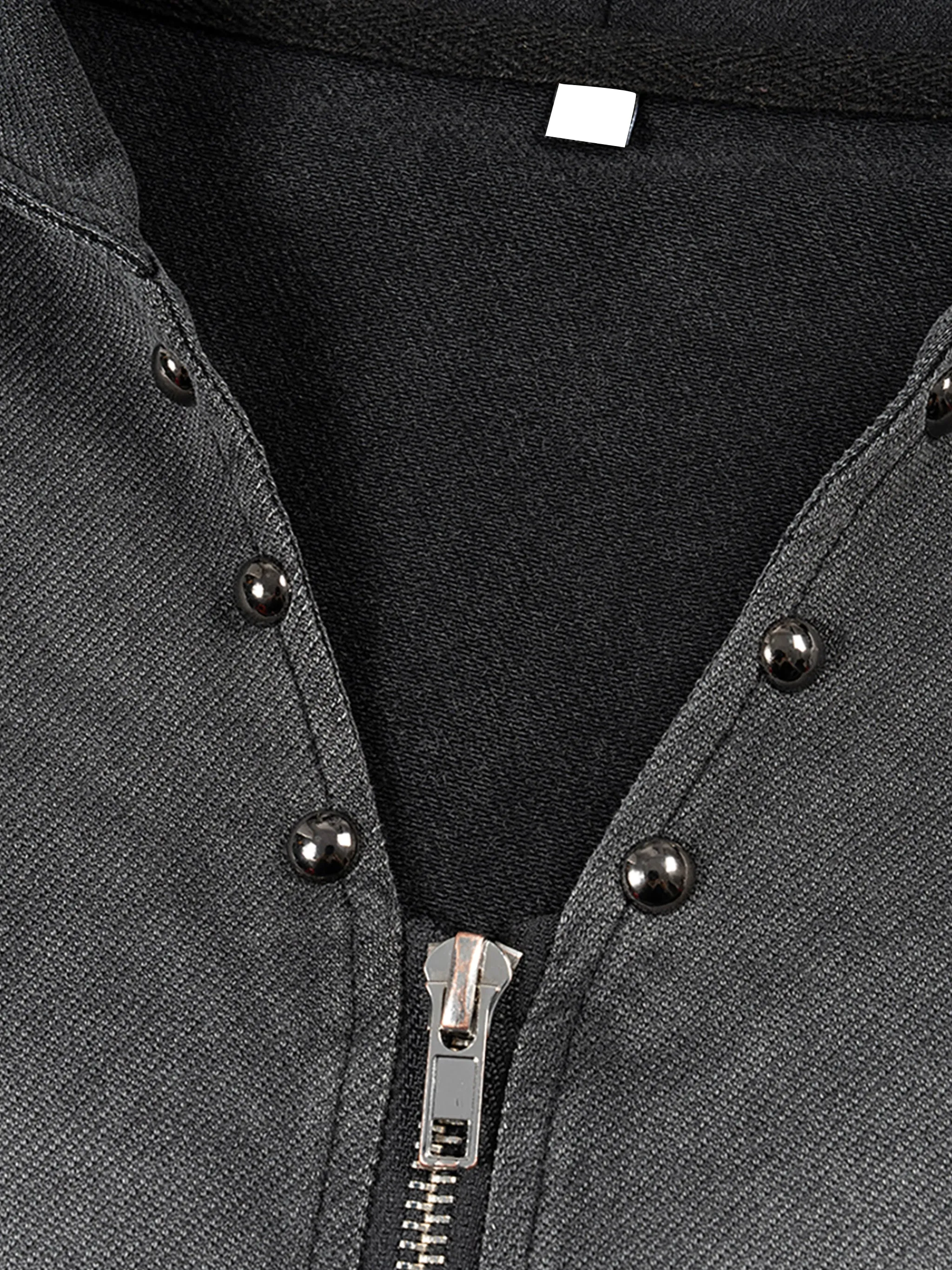 DMT.exe - Vintage Washed Zip-Up Hooded Tank Top (NEW) sold by Phantasmagorical product image thumbnail 4