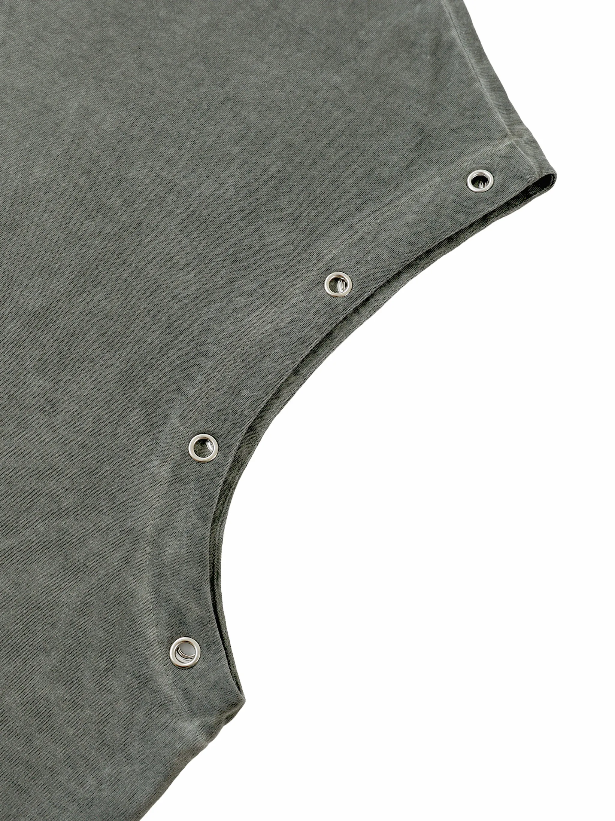 DMT.exe - Distressed Grommet Eyelet Heavyweight Tank Top (NEW) sold by Phantasmagorical product image thumbnail 4