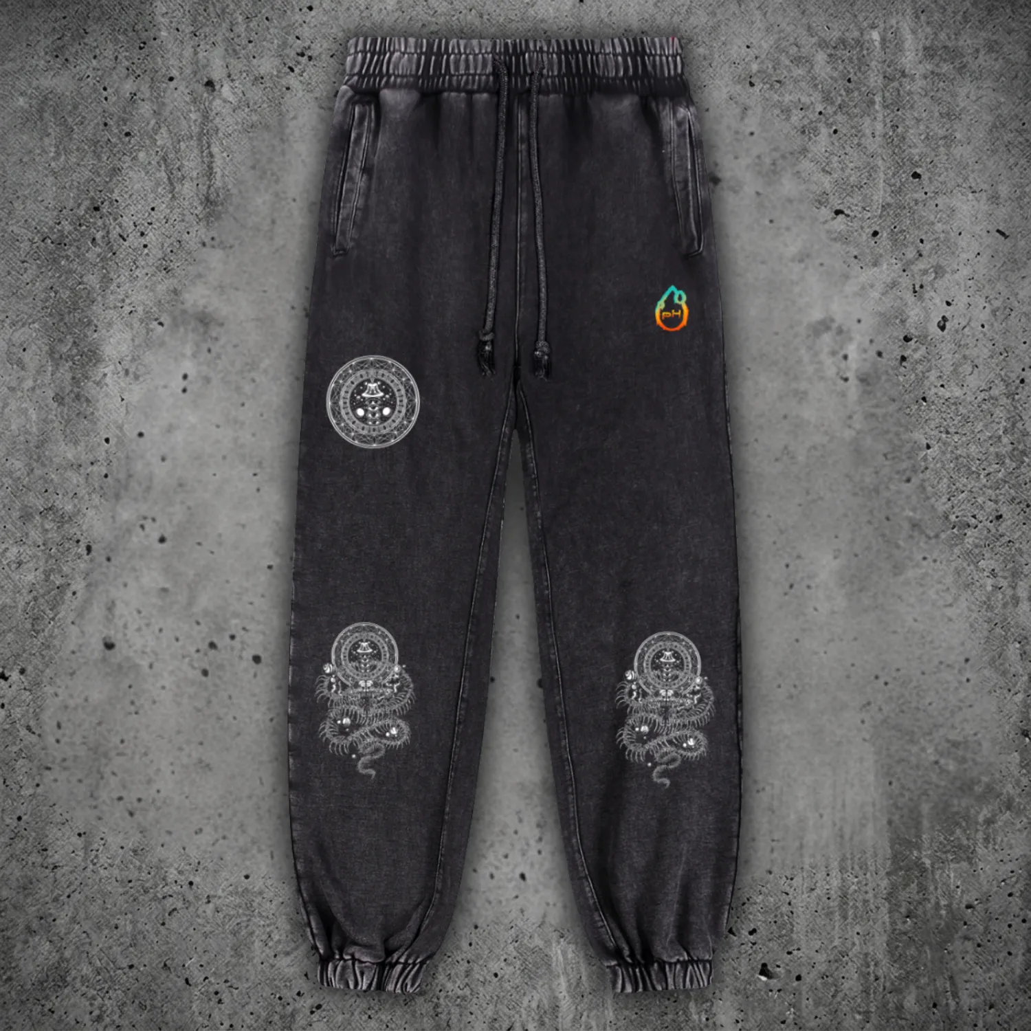 DMT.exe - Snow Wash Heavyweight Jogger Sweatpants (NEW) sold by Phantasmagorical