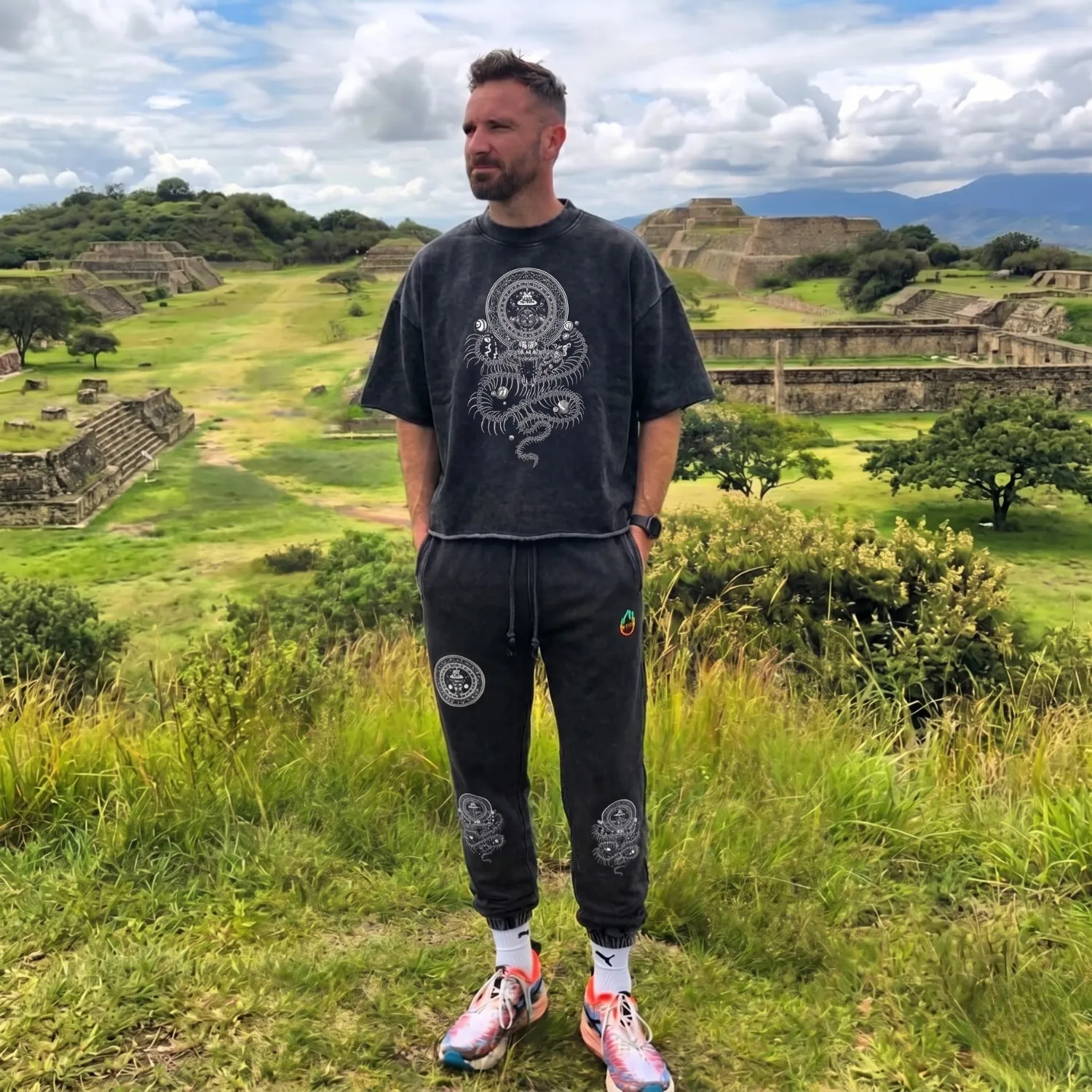 DMT.exe - Unisex Mineral Wash Boxy Raw Edge Ultra-heavyweight T-Shirt sold by Phantasmagorical product image thumbnail 3