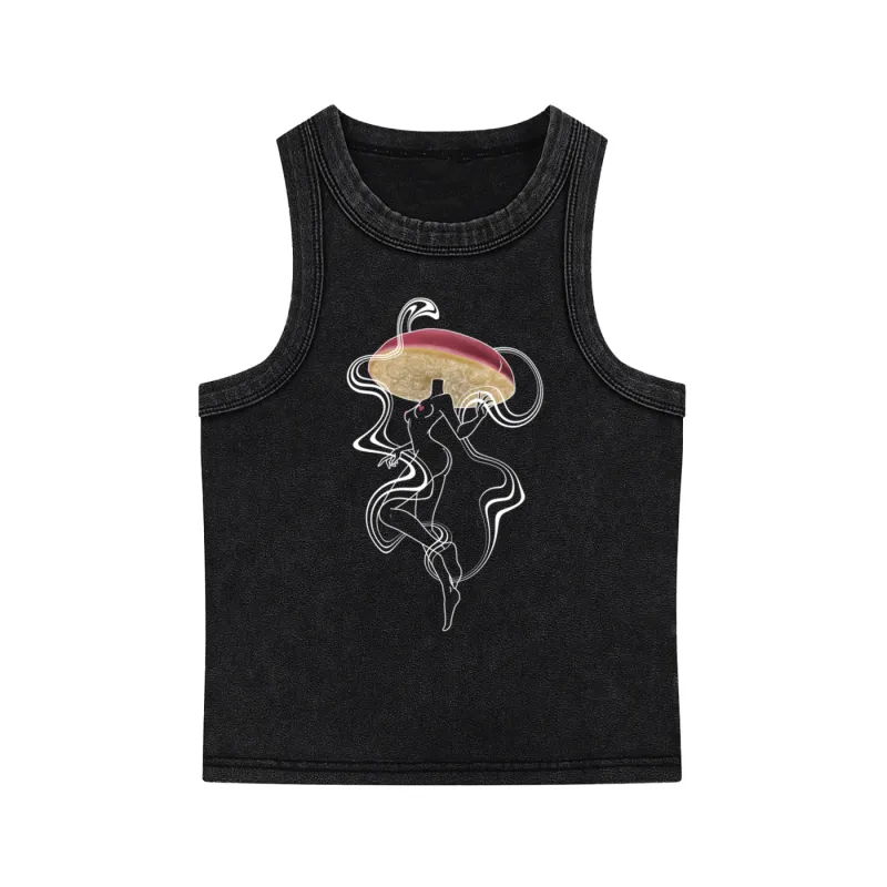 Patakota - Snow Washed Tank Top made by Phantasmagorical