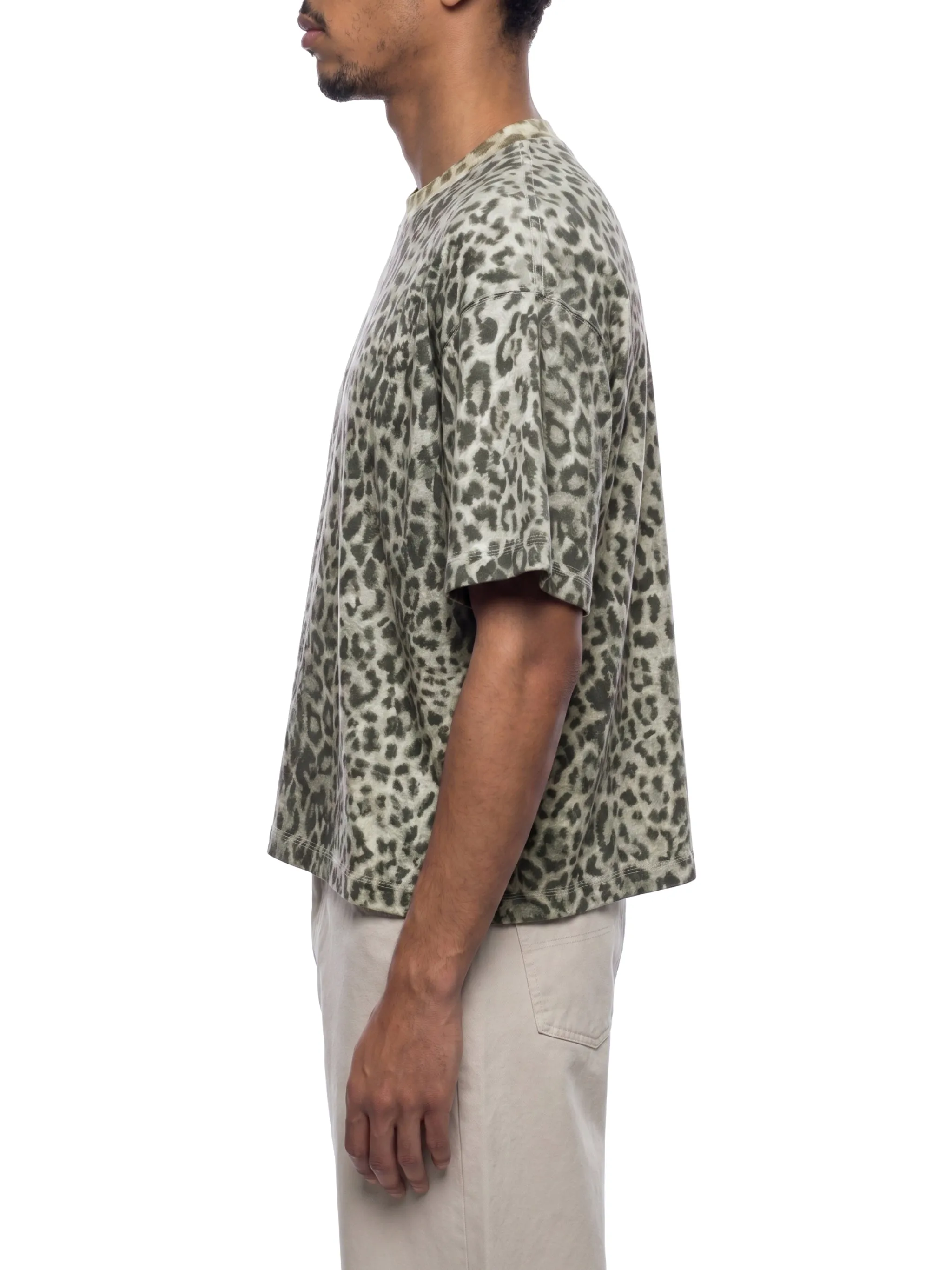 PH - Relaxed Fit Leopard Print Boxy T-Shirt (NEW) sold by Phantasmagorical product image thumbnail 5