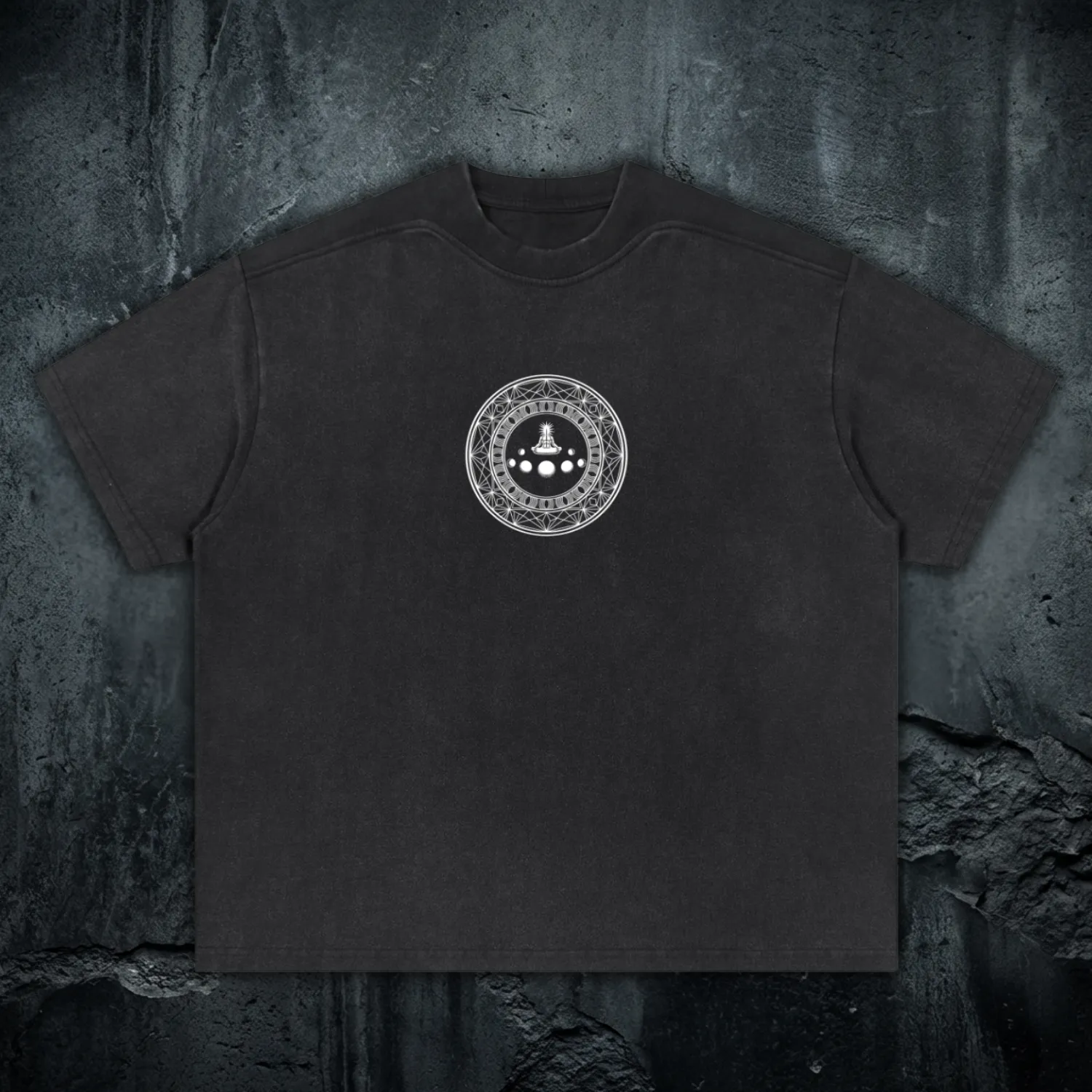 Paradigm - Vintage Wash Architectural Seam Boxy T-Shirt (NEW) sold by Phantasmagorical product image thumbnail 2