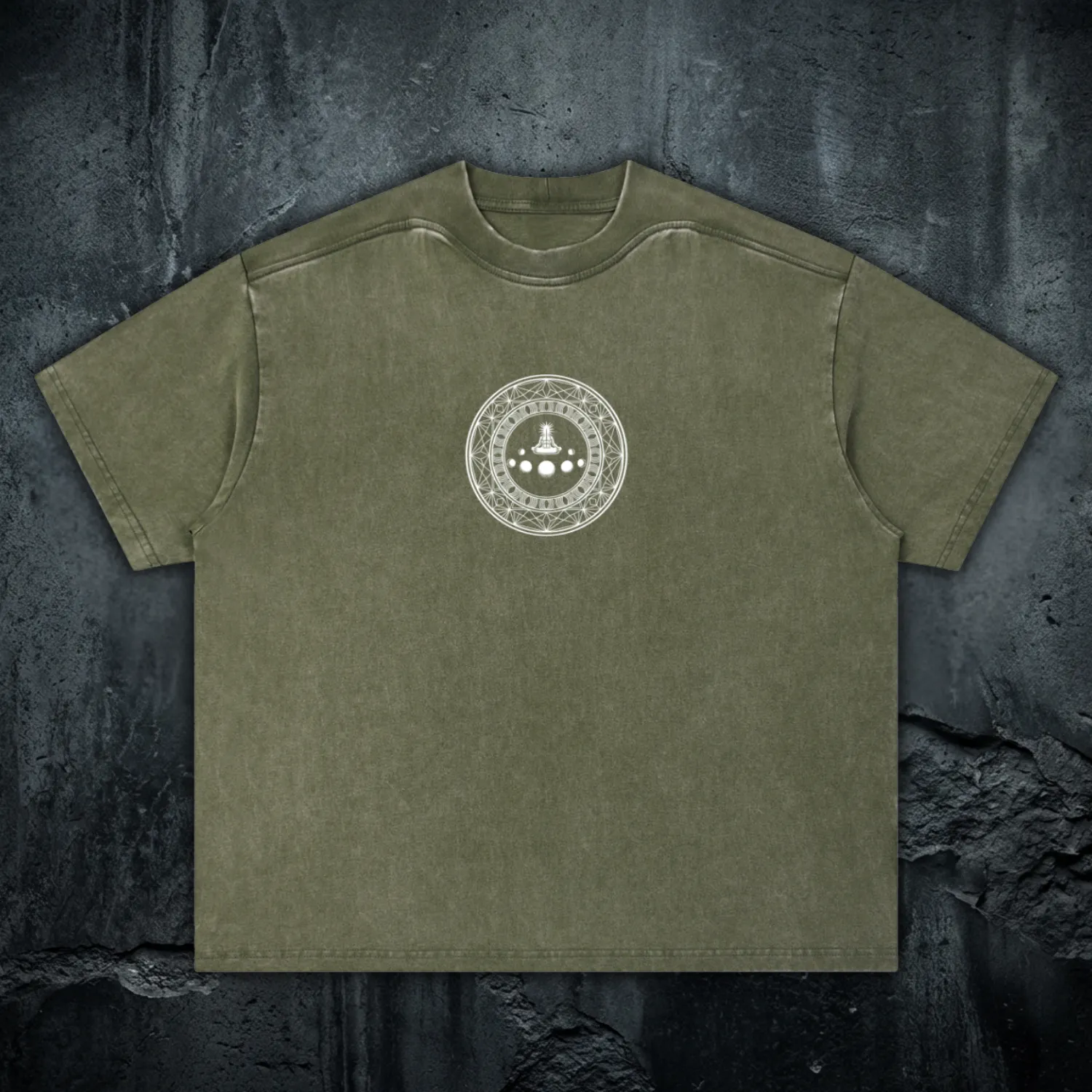 Paradigm - Vintage Wash Architectural Seam Boxy T-Shirt (NEW) sold by Phantasmagorical product image thumbnail 5