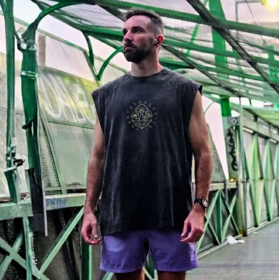 Nocturnal Architect - Snow Washed Heavyweight Tank Top (NEW) sold by Phantasmagorical product image thumbnail 3