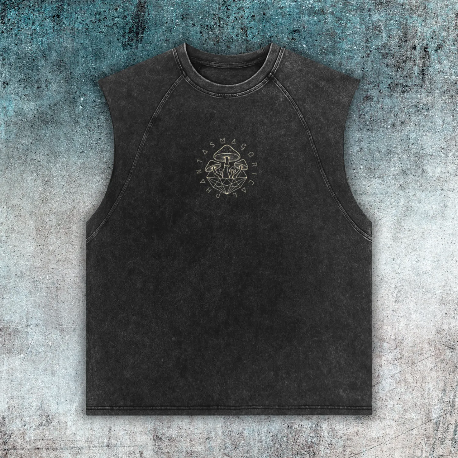 Nocturnal Architect - Snow Washed Heavyweight Tank Top (NEW) sold by Phantasmagorical product image thumbnail 2