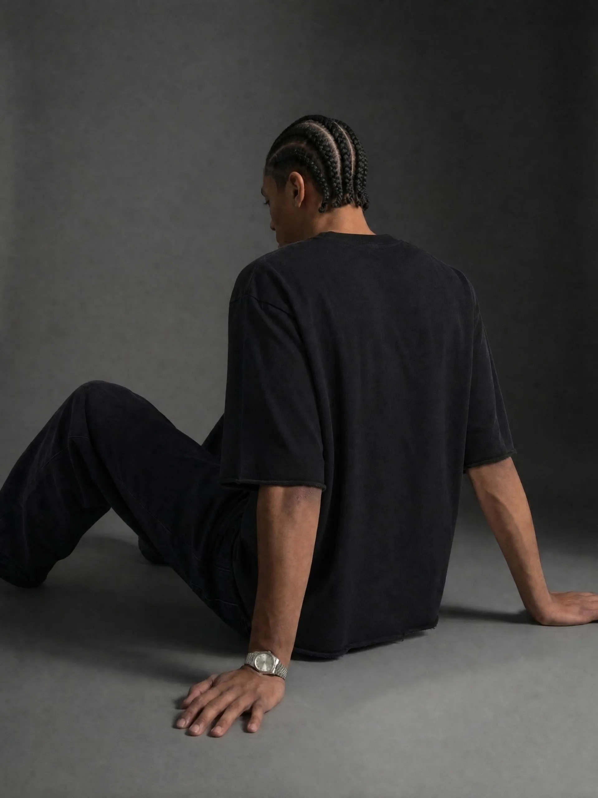 Dissolution of Ego - Mineral Wash Raw-Hem DJ Cut Heavyweight Tee sold by Phantasmagorical product image thumbnail 5