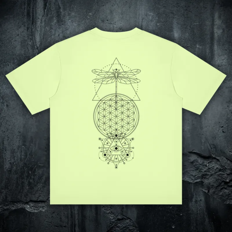 Existential - Minimalist Celestial Crewneck Tee made by Phantasmagorical