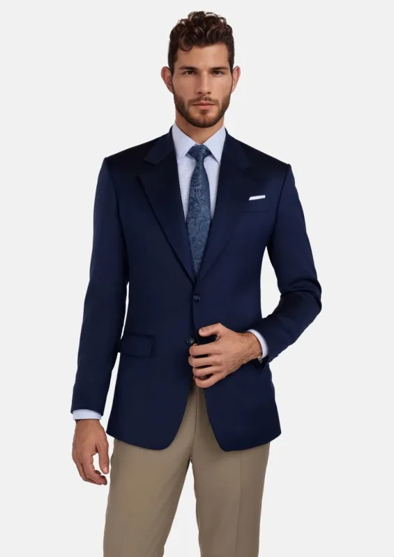 Oxford Navy Ellis Jacket sold by Sartoro