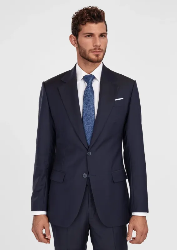 Deep Navy Ellis Suit sold by Sartoro