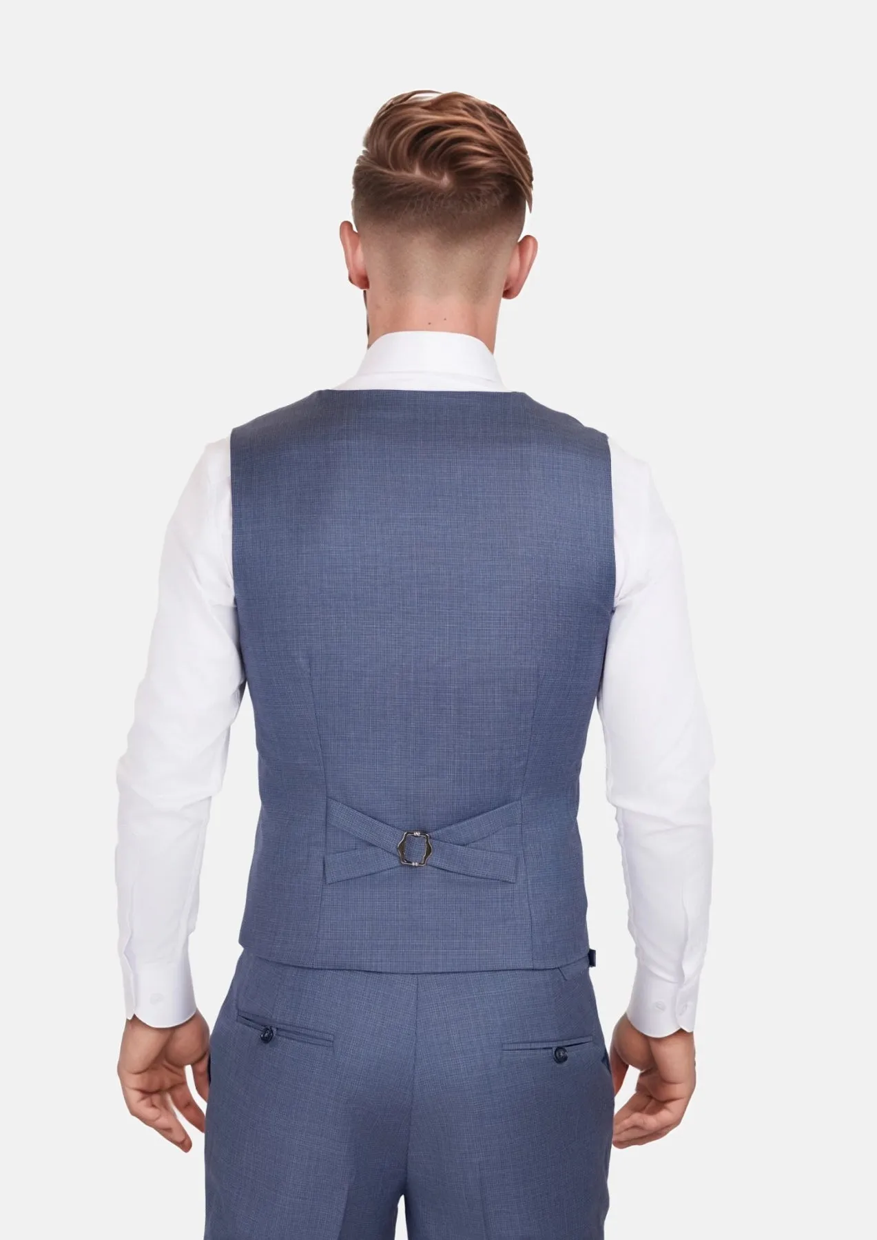 Philly Blue Vest sold by Sartoro product image thumbnail 3