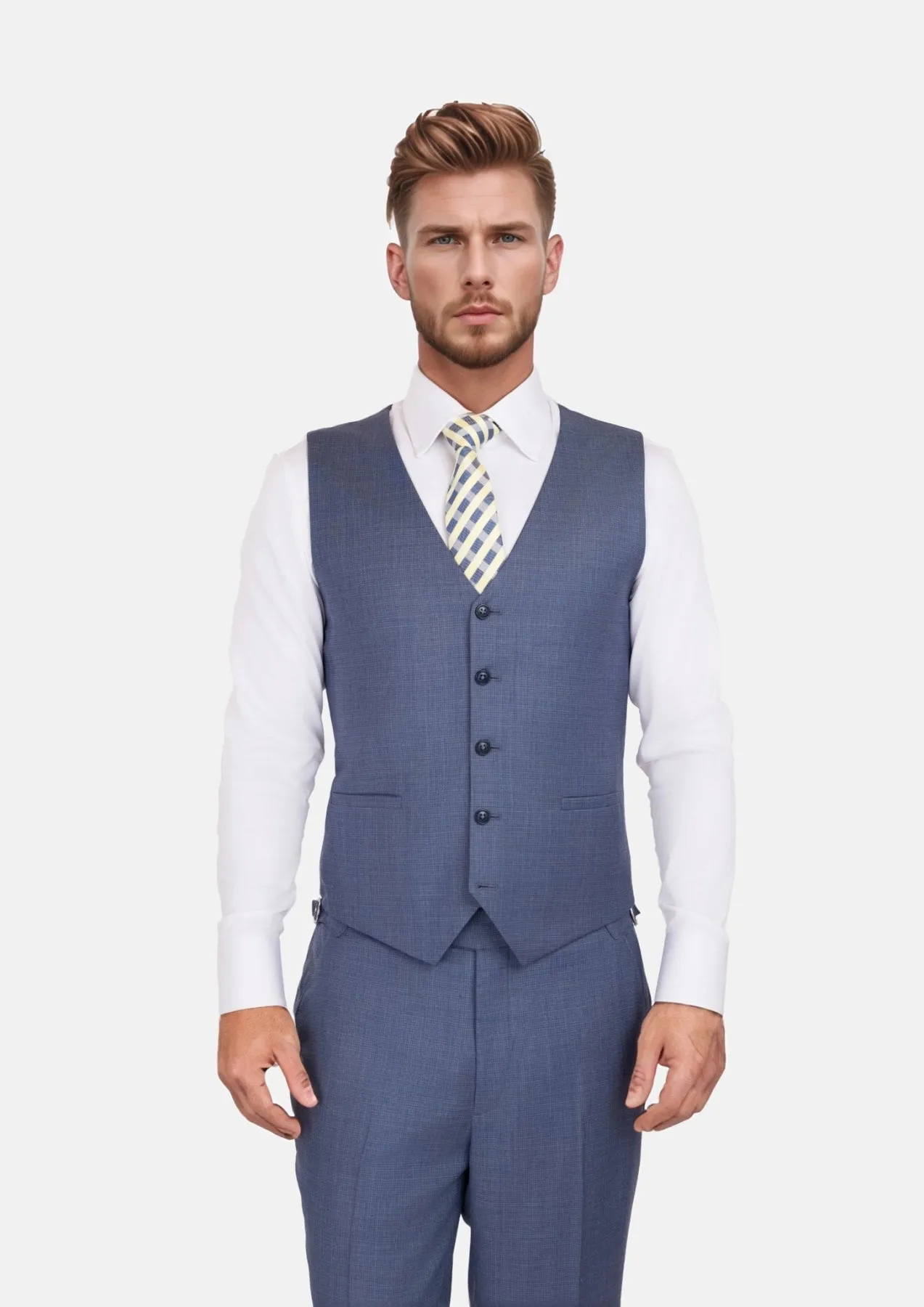 Philly Blue Vest sold by Sartoro