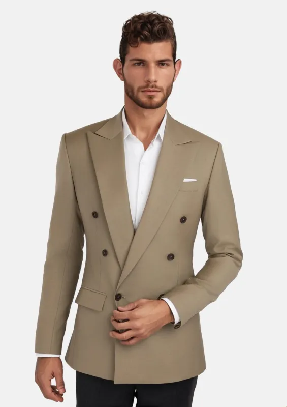 Light Brown Rockafeller Jacket sold by Sartoro