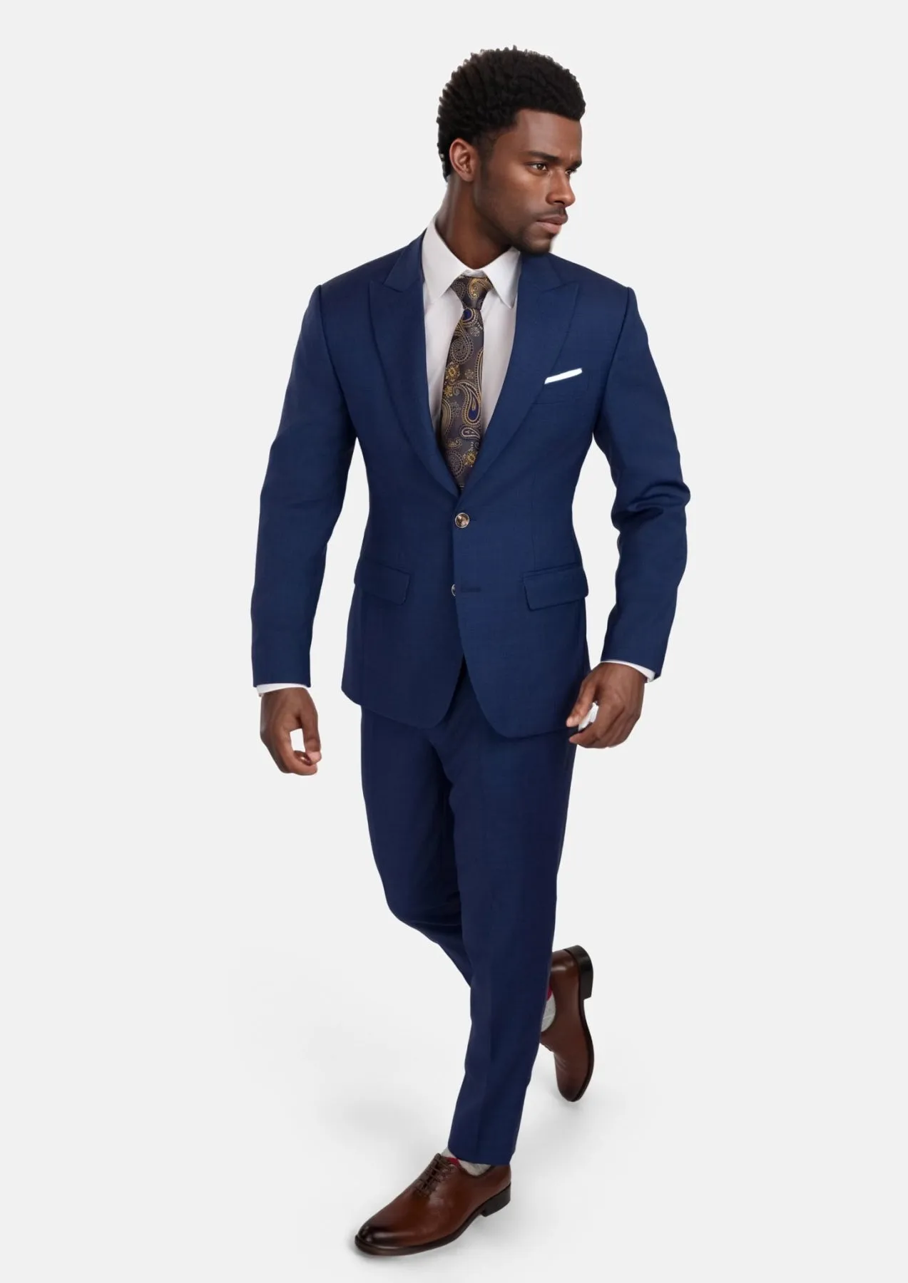 Admiral Blue Bryant Suit sold by Sartoro product image thumbnail 5
