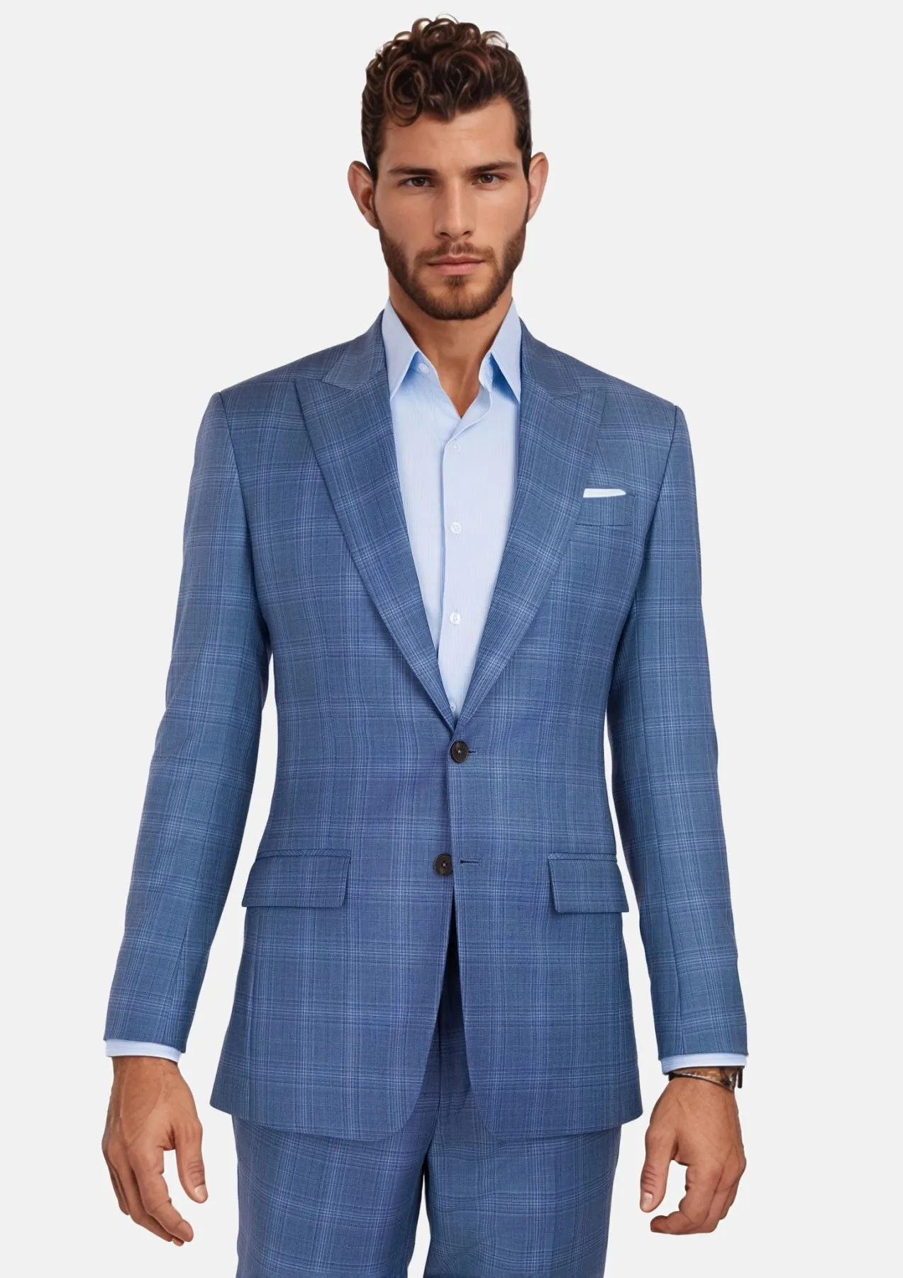 Fresno Blue Bryant Suit sold by Sartoro