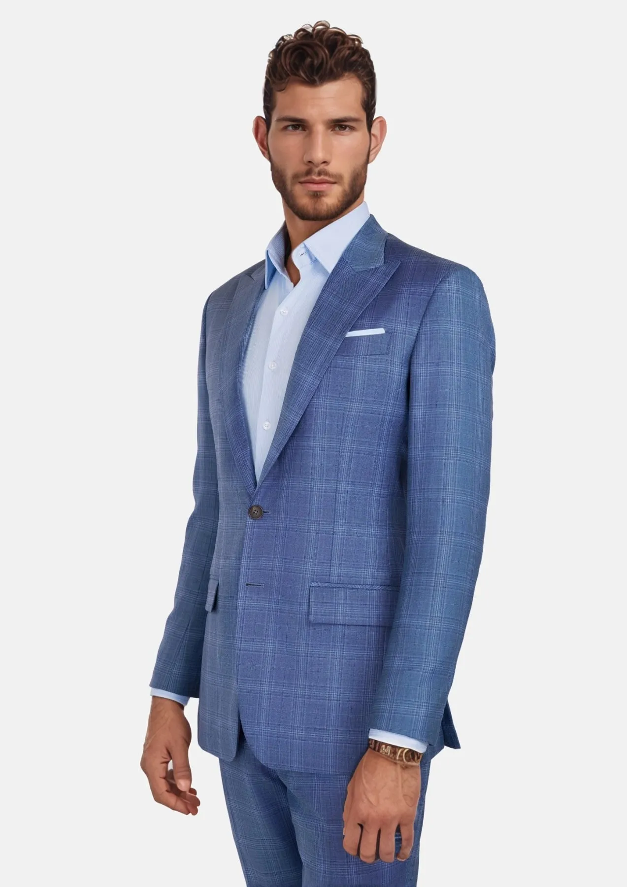 Fresno Blue Bryant Suit sold by Sartoro product image thumbnail 3