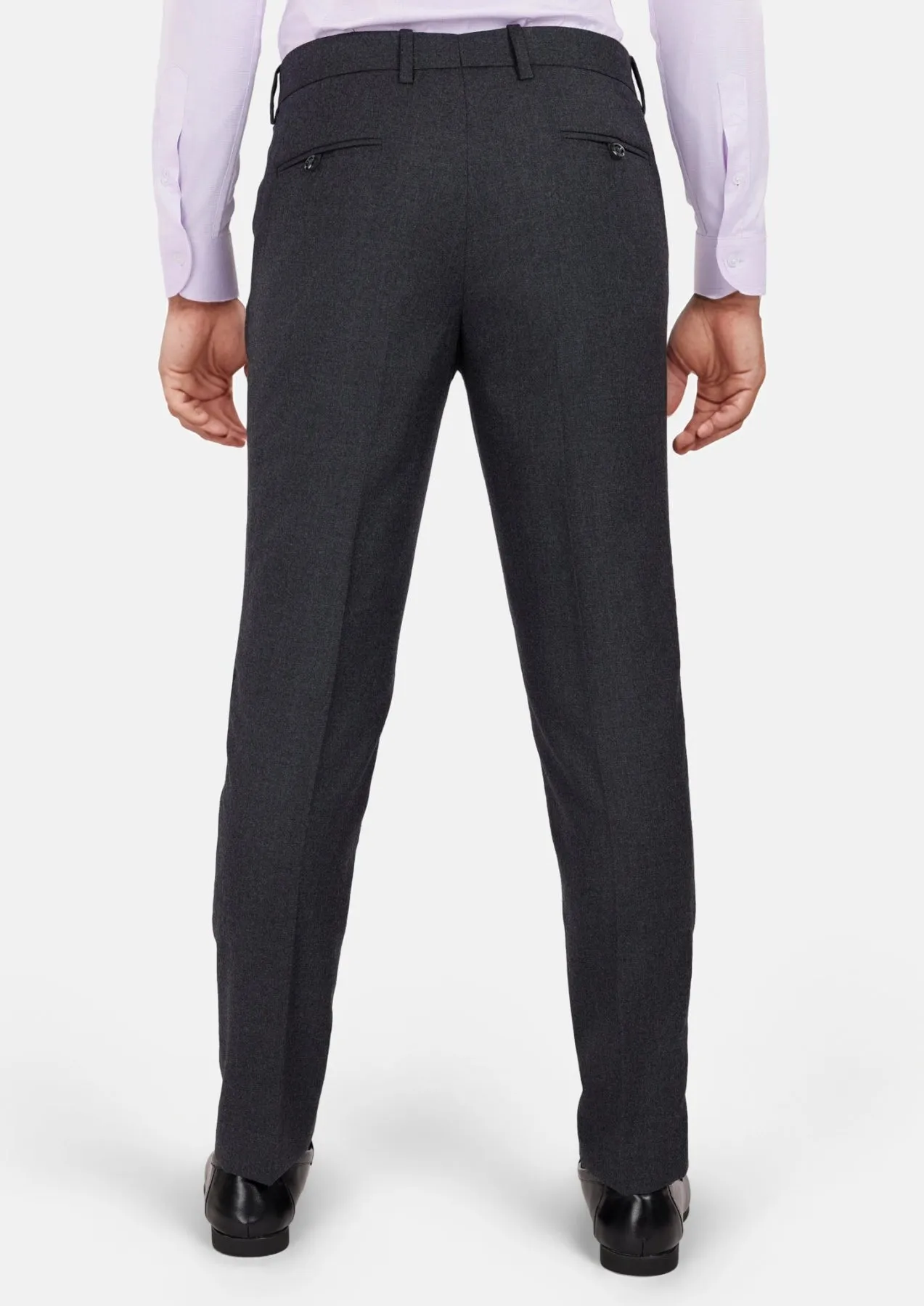 Charcoal Flannel Pants sold by Sartoro product image thumbnail 5
