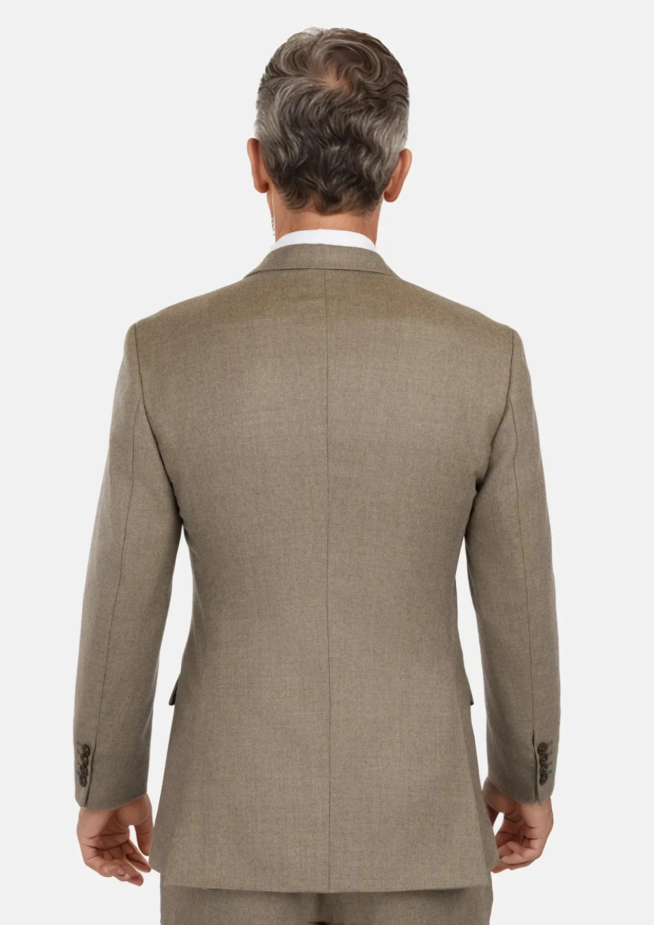 Astoria Brown Flannel Astor Suit sold by Sartoro product image thumbnail 5
