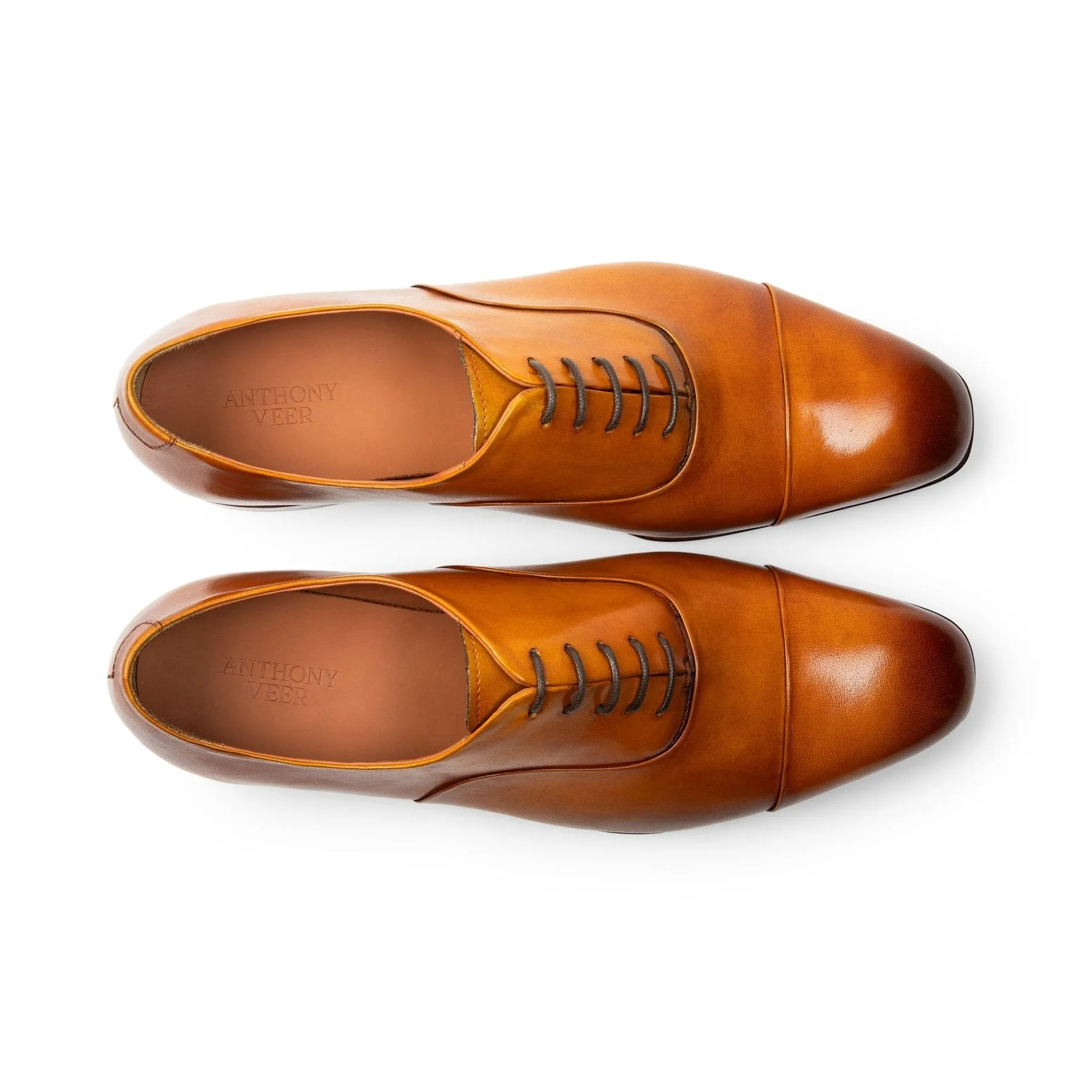 Genoa Cap-Toe Oxford // Tan sold by Sartoro product image thumbnail 3